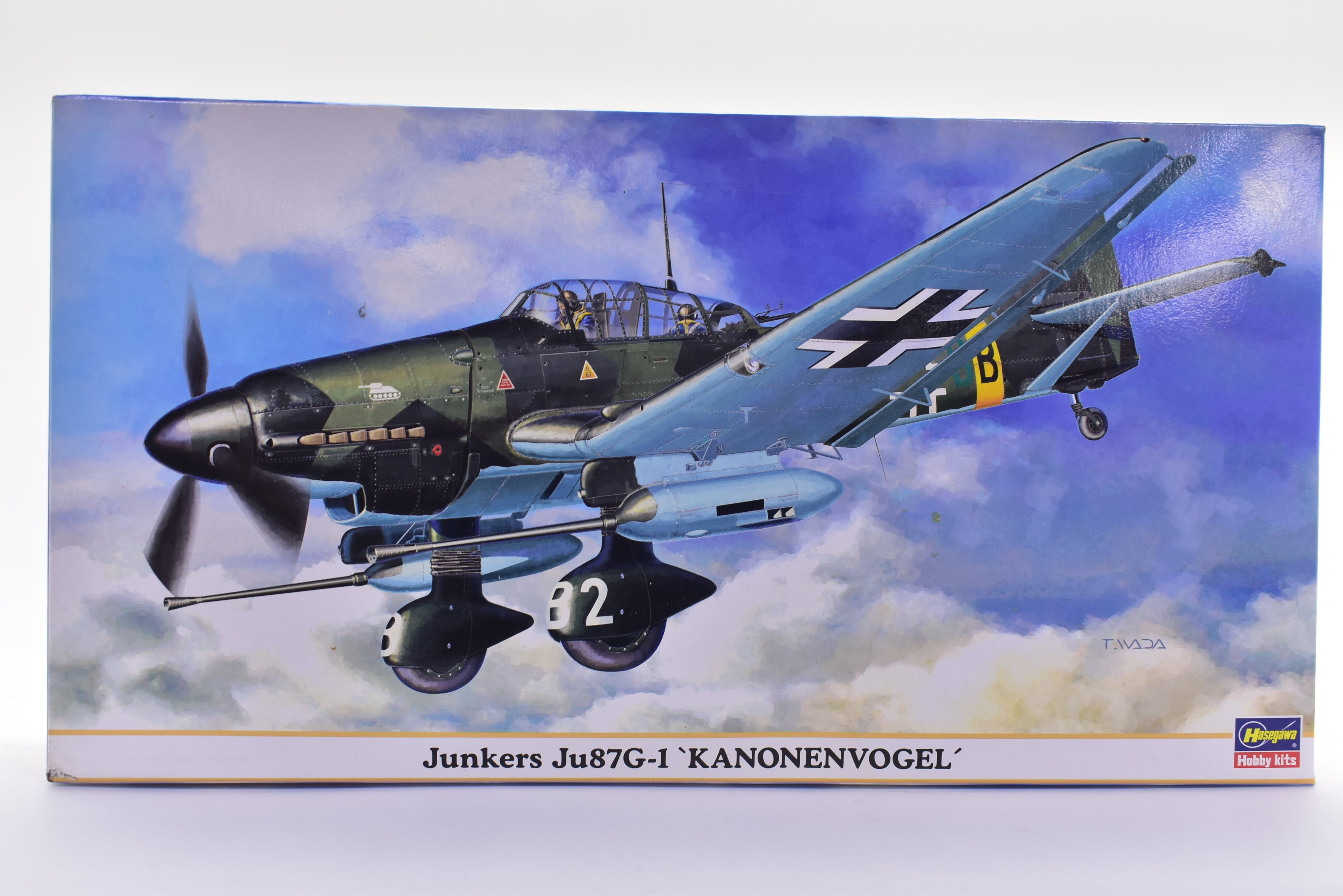 Hasegawa 1/48 Scale Junkers Ju87G-1 Kanonenvogel Model Kit - Unleash Your Aviation Passion!