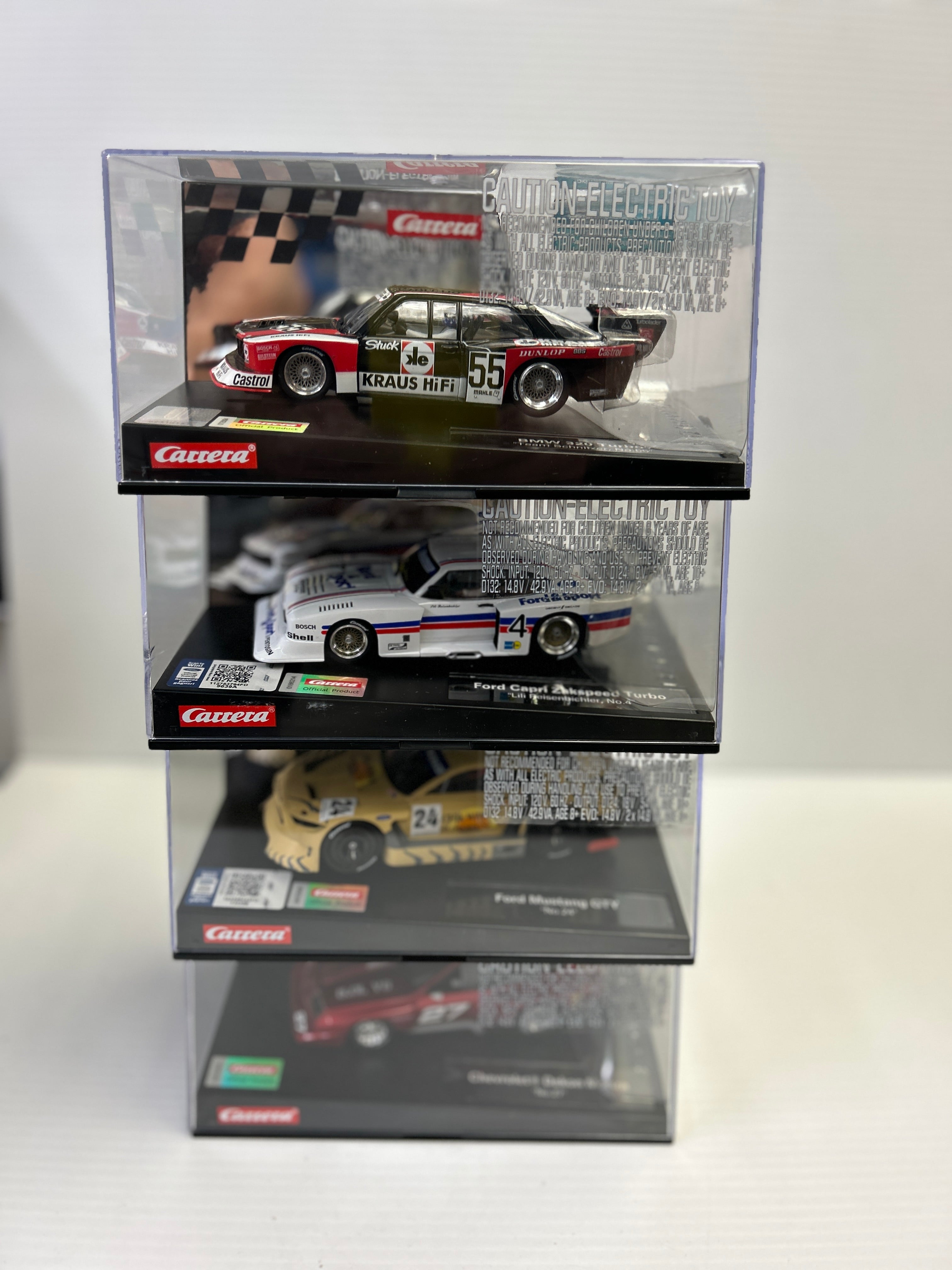 Carrera 4 Car Pack - Assortment for Carrera Evolution: An Exciting Collection!