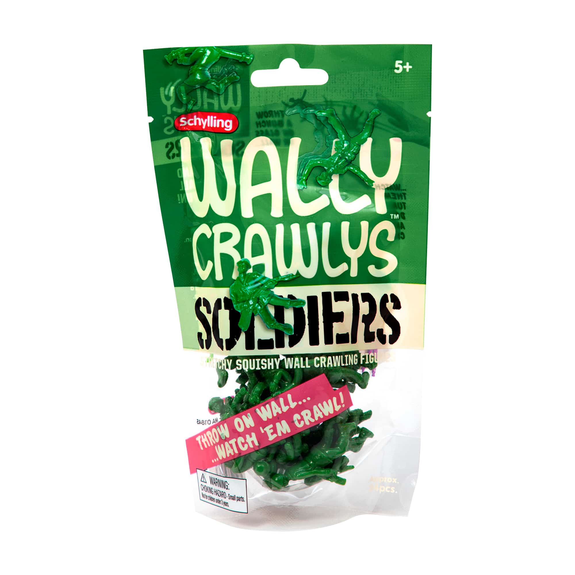 Schylling Wally Crawly Soldiers: Endless Wall - Crawling Fun!
