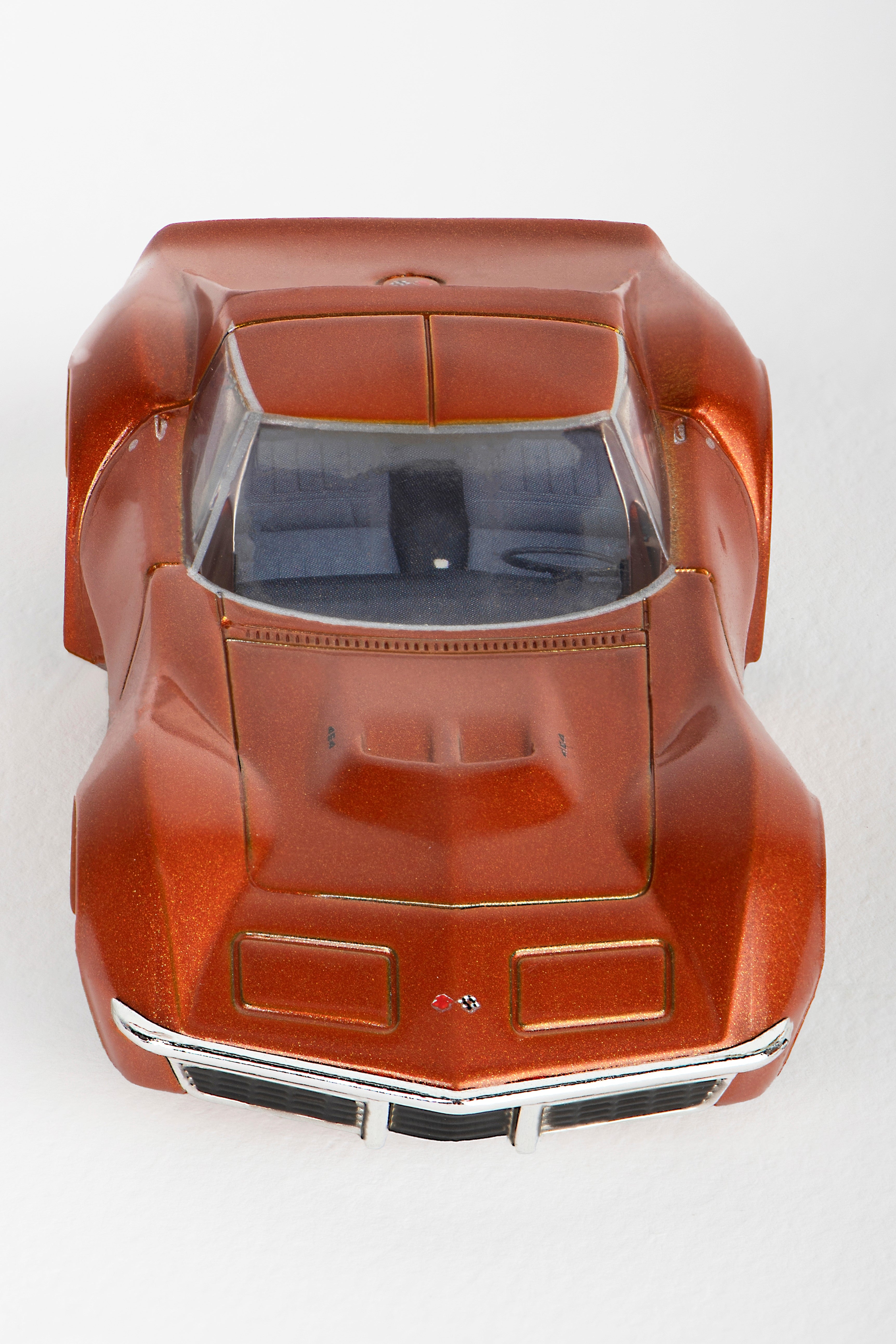 1971 Corvette 454 Ontario Orange Slot Car - AFX/Racemasters 22047: Unleash the Racing Thrill!