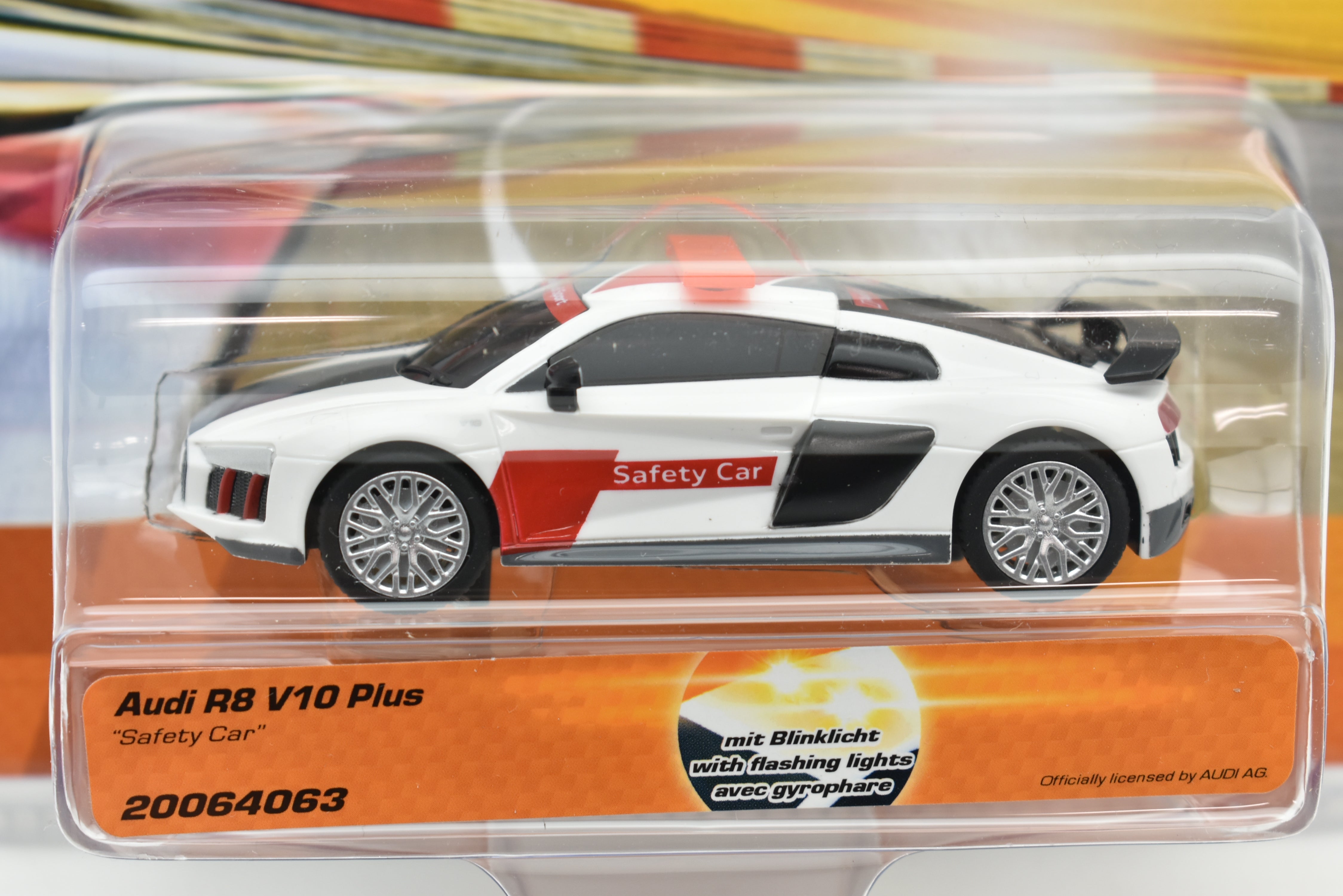 Thrilling Audi R8 V10 Plus Safety Car for Carrera Go!