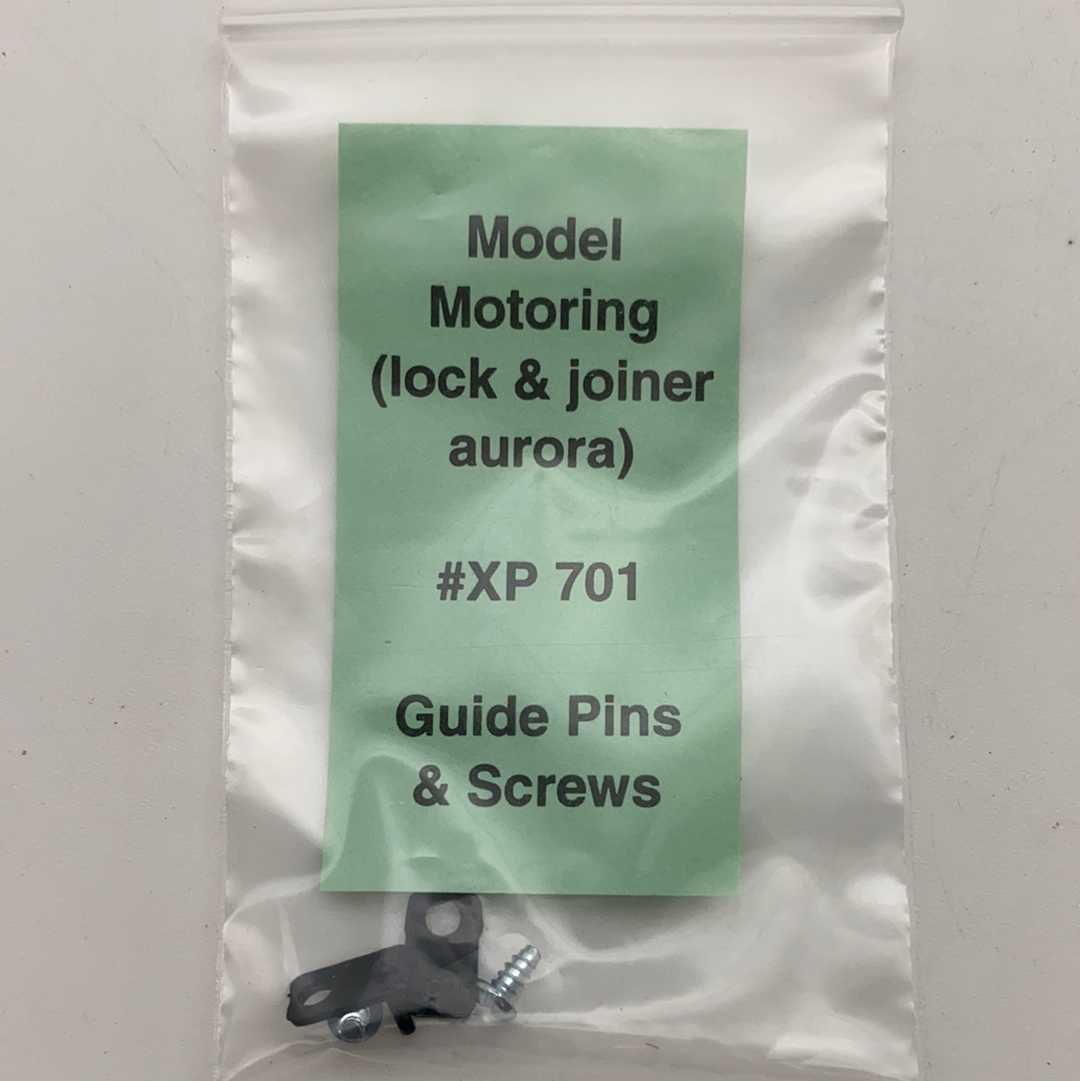 XP 701 Guide Pins & Screws - Ideal for Model Motoring! (Lock & Joiner Aurora)