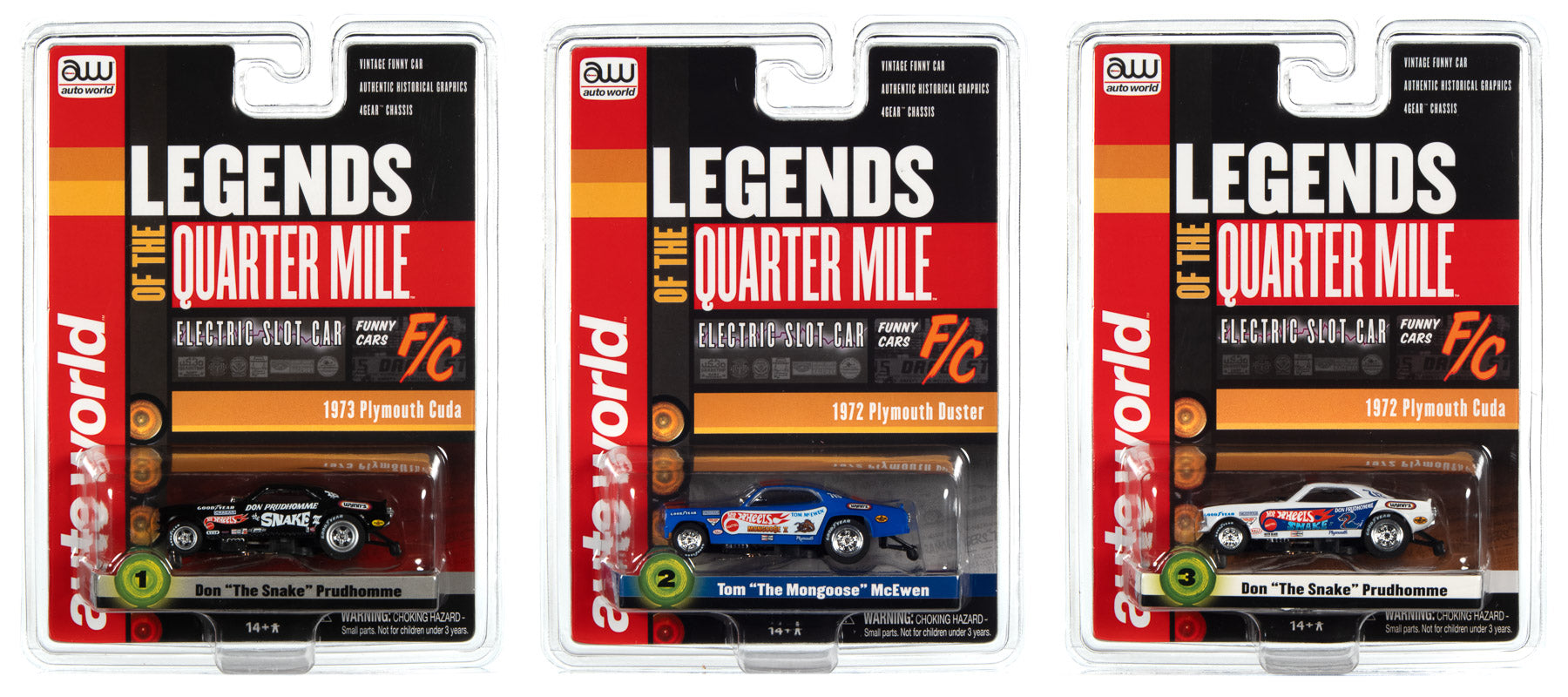 Auto World Hot Wheels Legends of the Quarter Mile 4 Gear Release 1 - SC376