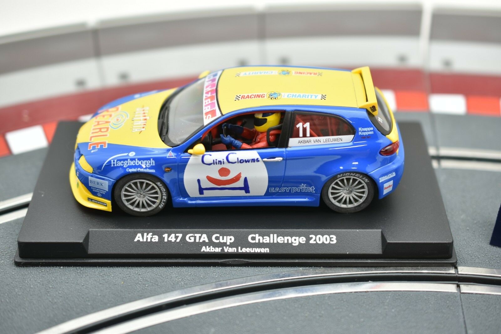 Alfa 147 GTA Cup Challenge 2003 Fly Slot Car - A Thrilling 1/32 Scale Racer!