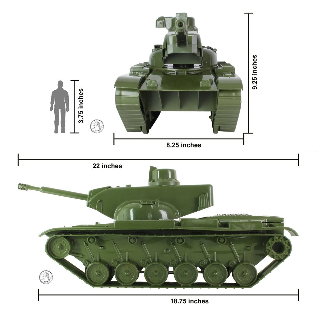 Tim Mee's Olive Green Dominator M60A2 Battle Tank - An Epic Playtime Essential!