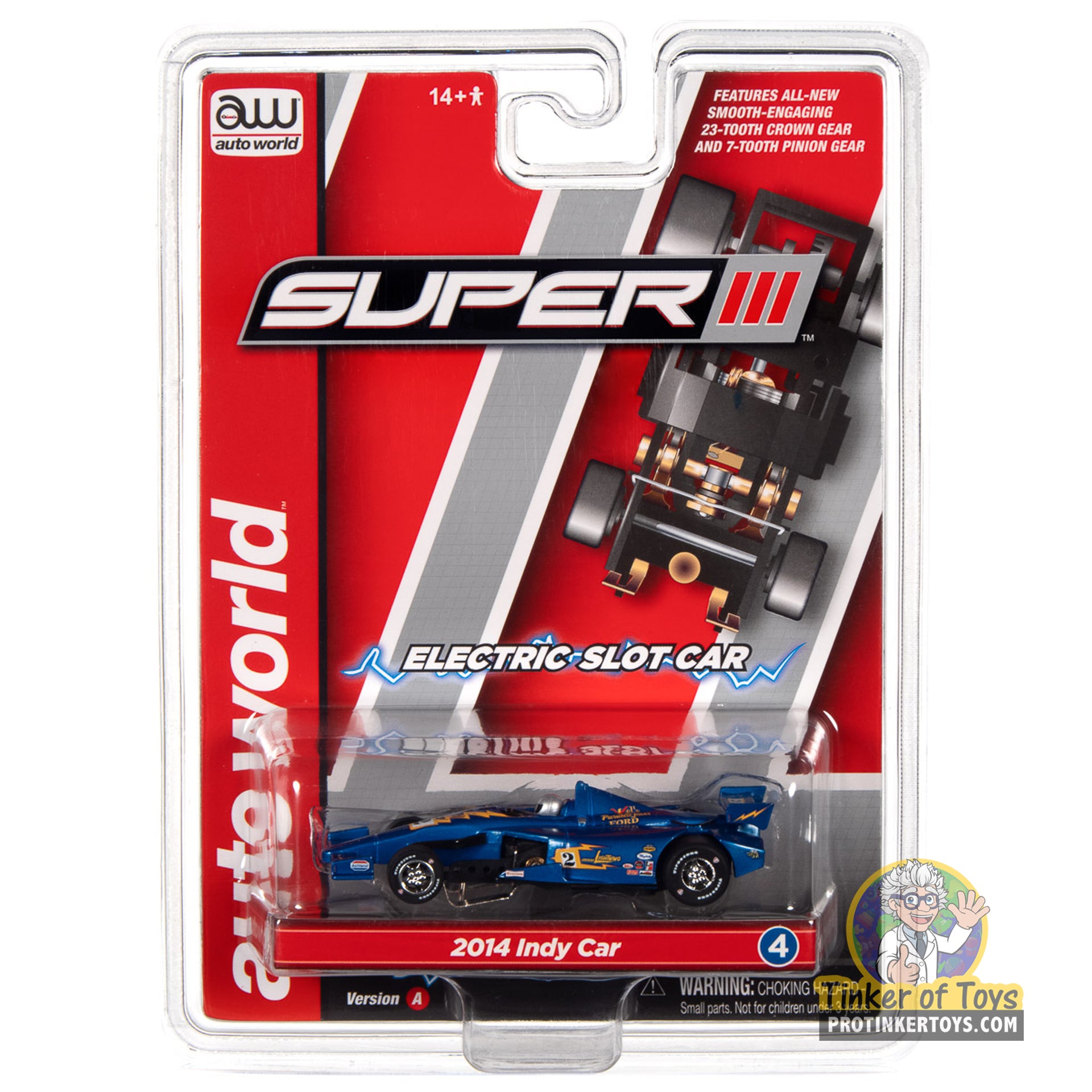 Auto World's Super III 2014 INDY Car JL Special - Stunning Blue #2! SC383