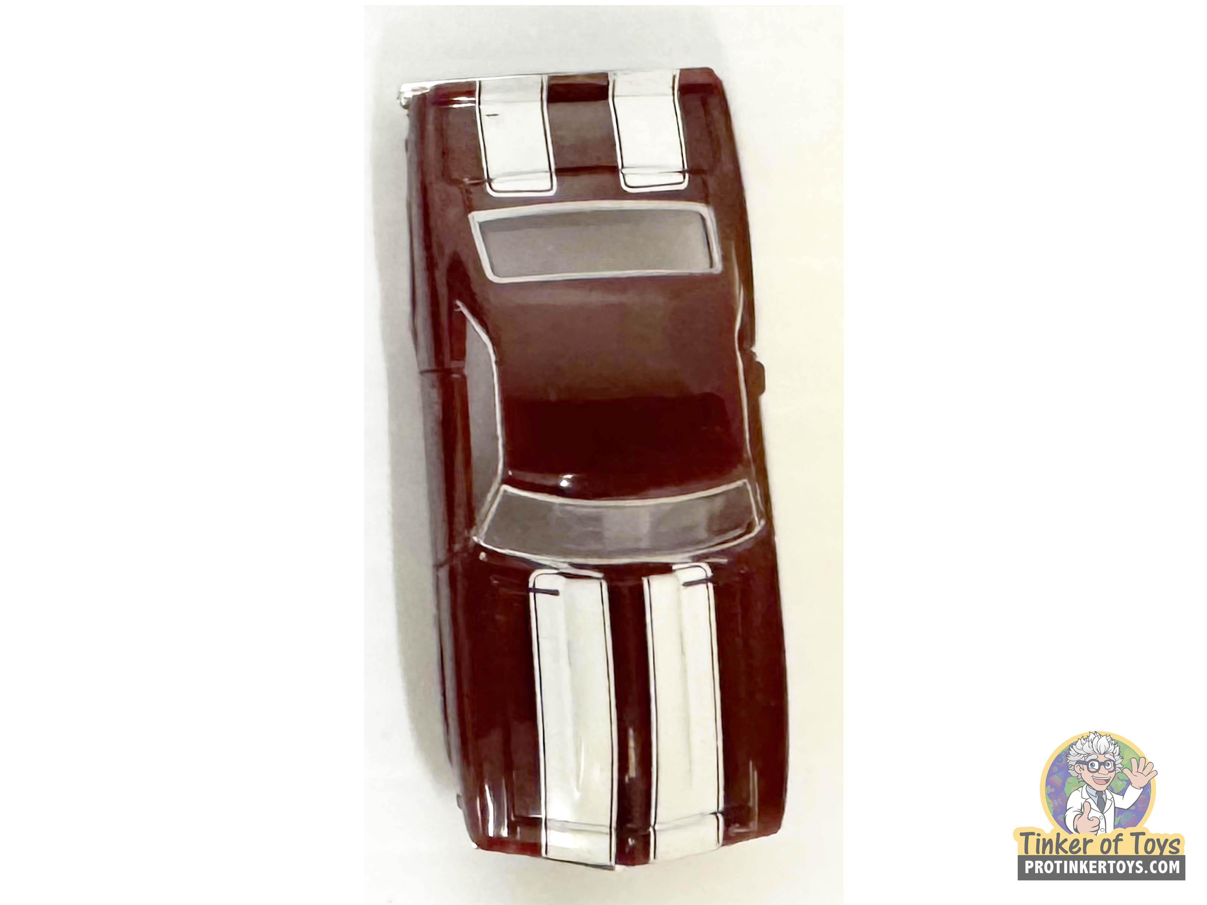 1969 Camaro Z/28 in Stunning Maroon with White Stripes - Model Motoring's Slot Car Gem | MM08051