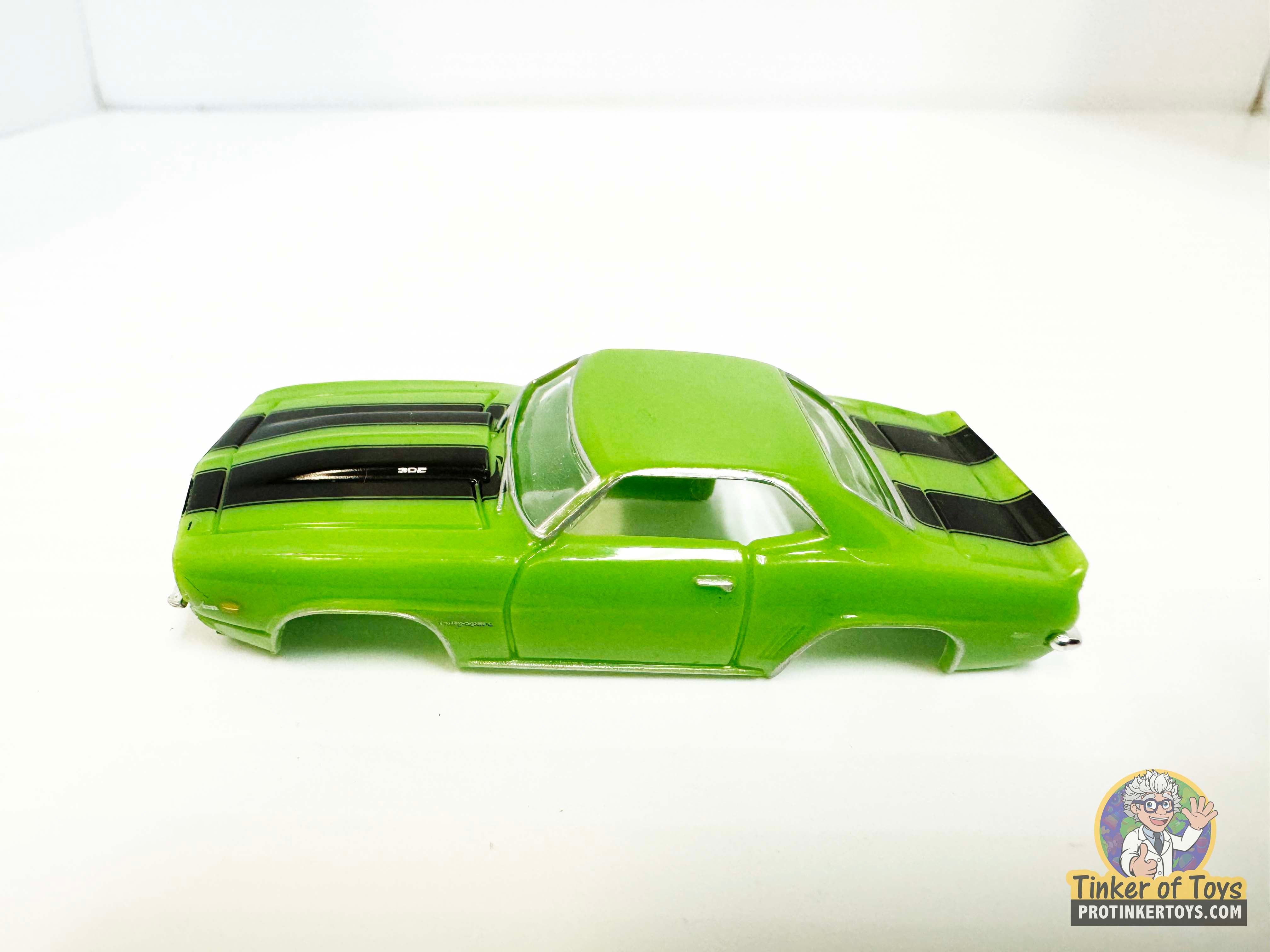 1969 Camaro Z/28 Light Green with Black Stripes - A Must - Have from Model Motoring!