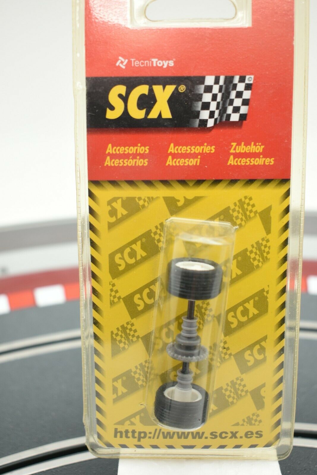SCX 87740 Ibiza Rear Axle and Rear Axle Seat - Must - Have 1/32 Accessory!