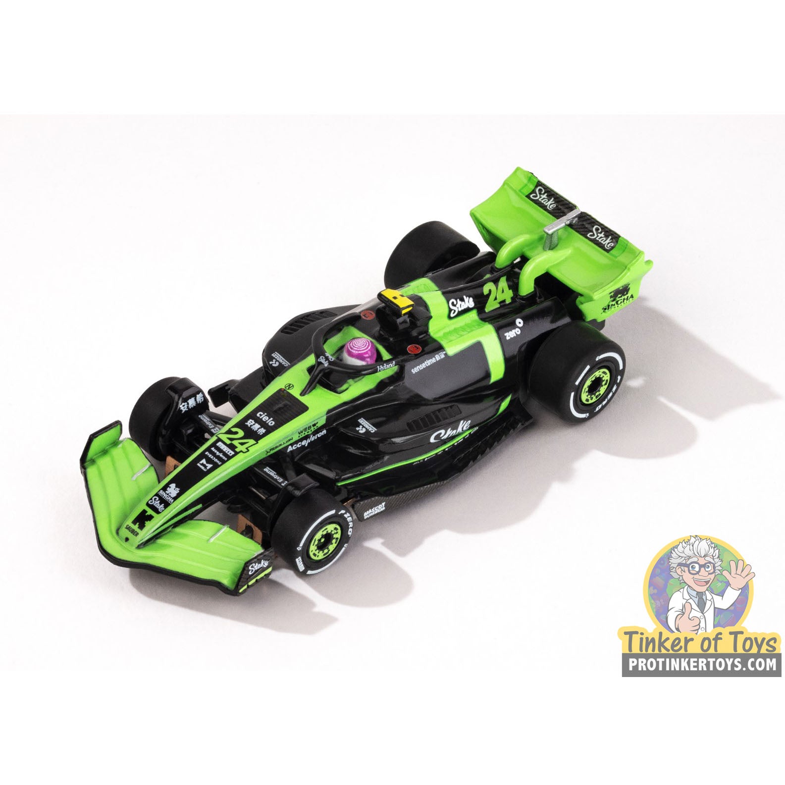 AFX/Racemasters Sauber F1 #24 C44 Stake FY - The Ultimate HO Slot Car!