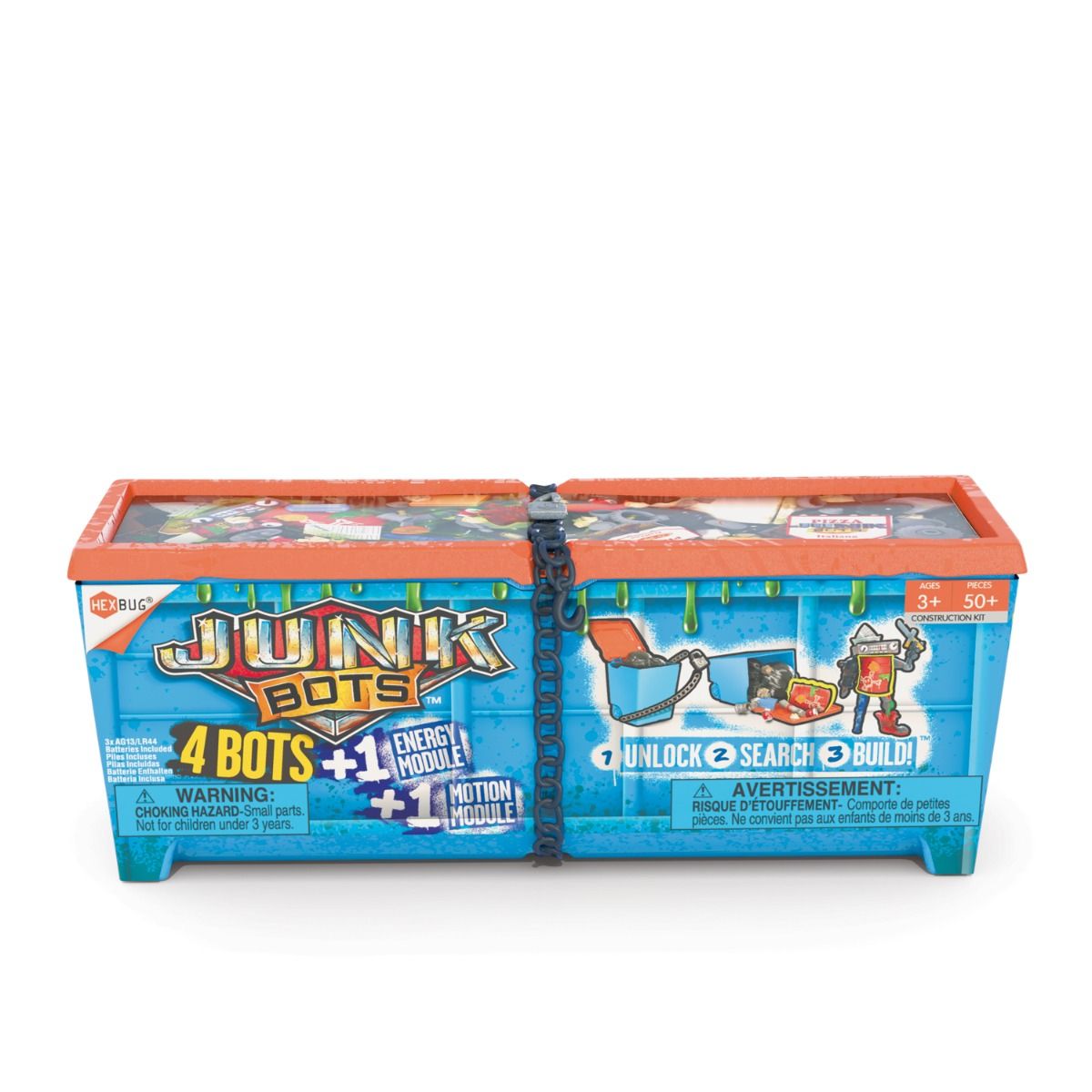 HexBug JunkBots Industrial Dumpster Assortment - 430-6843