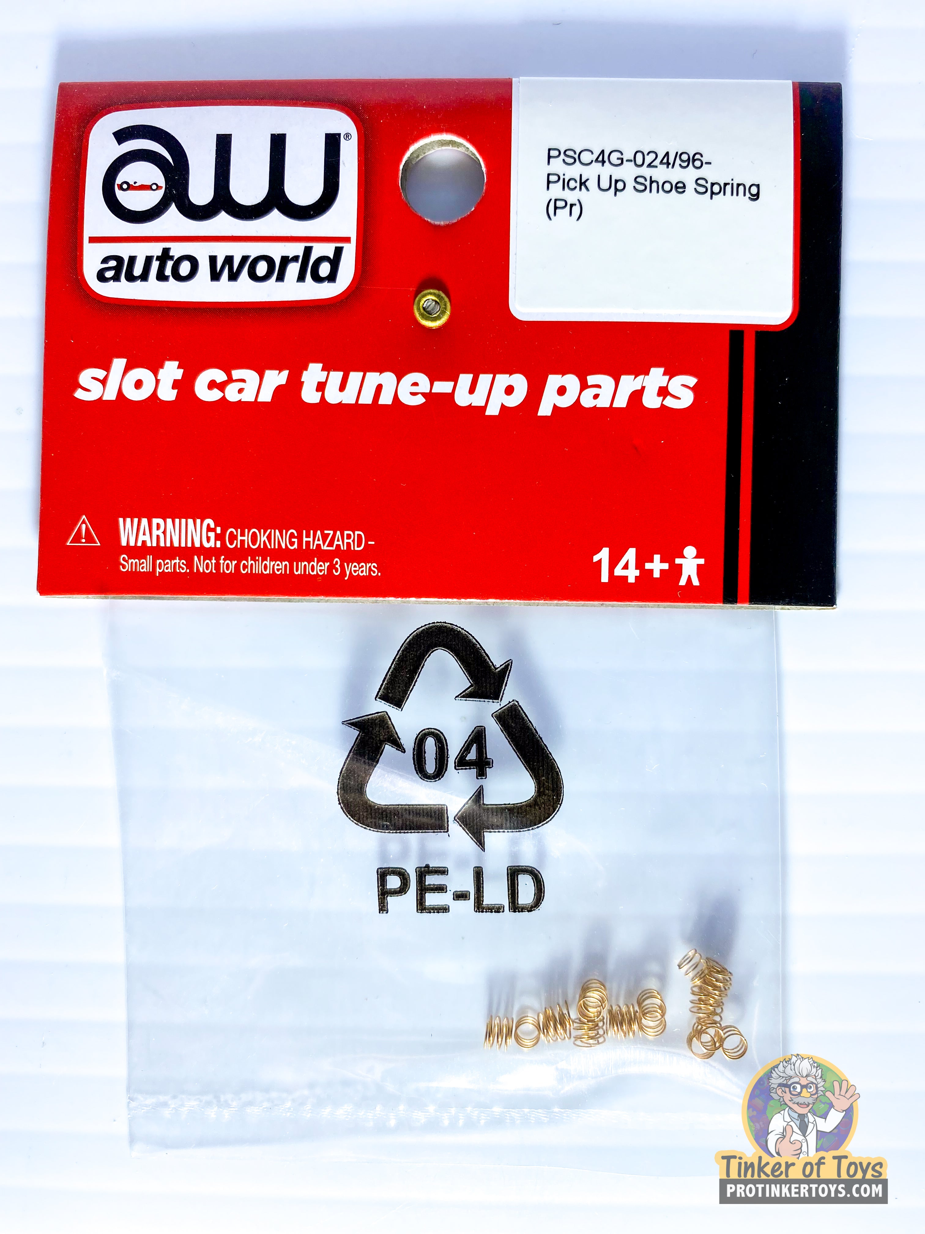 Auto World 4Gear Slot Car Chassis Parts Kit (PSC4G) - Rebuild & Tinker!