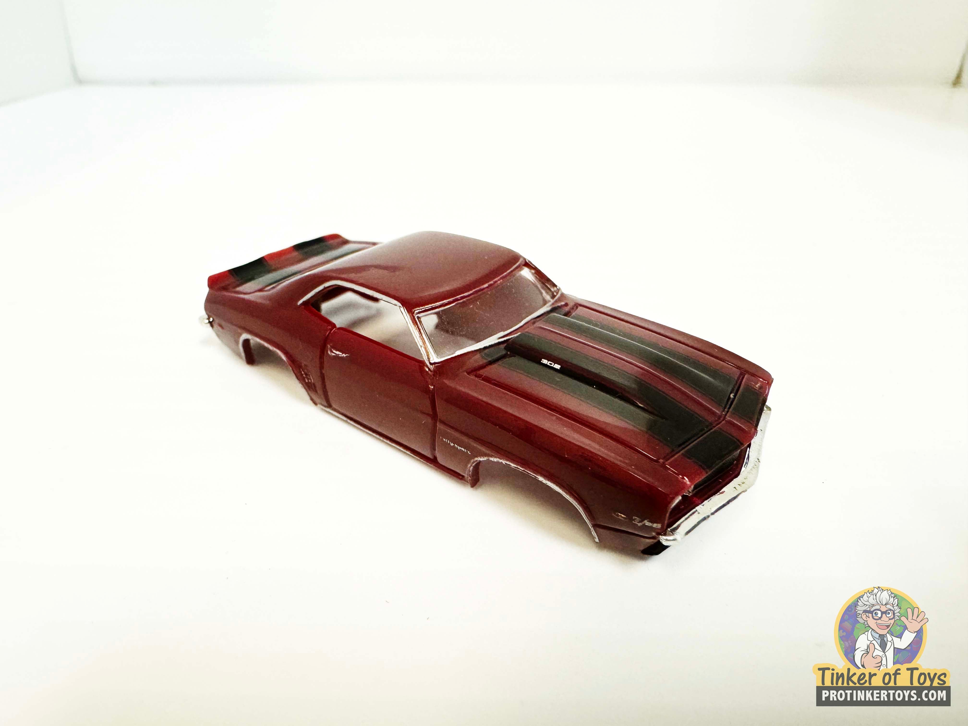 Stunning 1969 Camaro Z/28 with Maroon and Black Stripes by Model Motoring