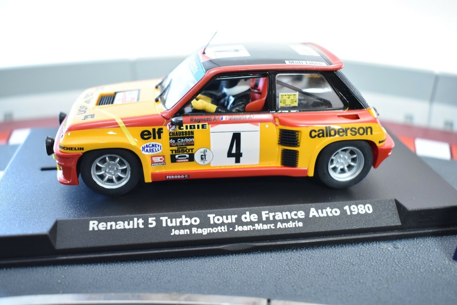 1980 Renault 5 Turbo Tour De France Fly Car - Slot Car Model #88179