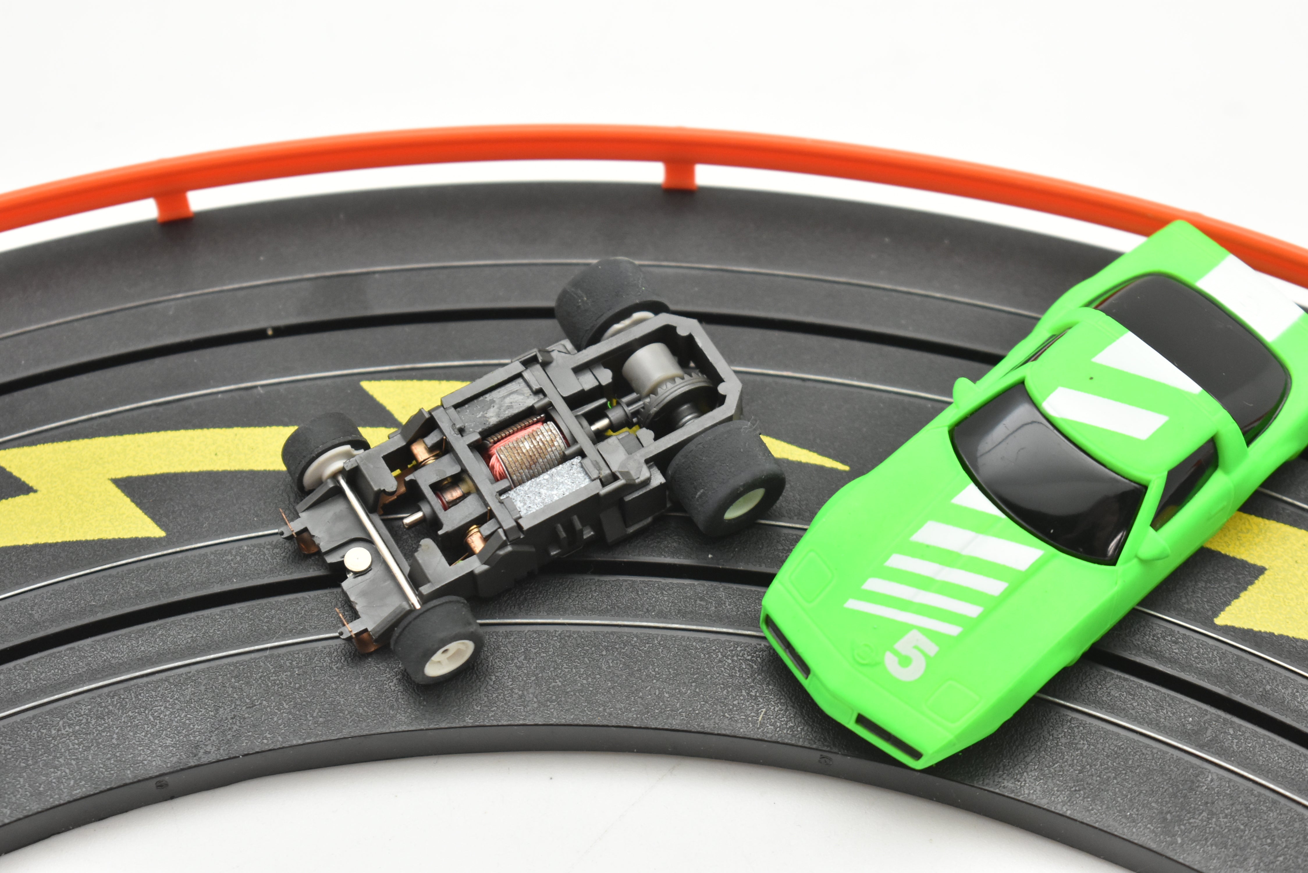 1984 Tyco Neon Green Corvette - Cliffhanger Series Gem