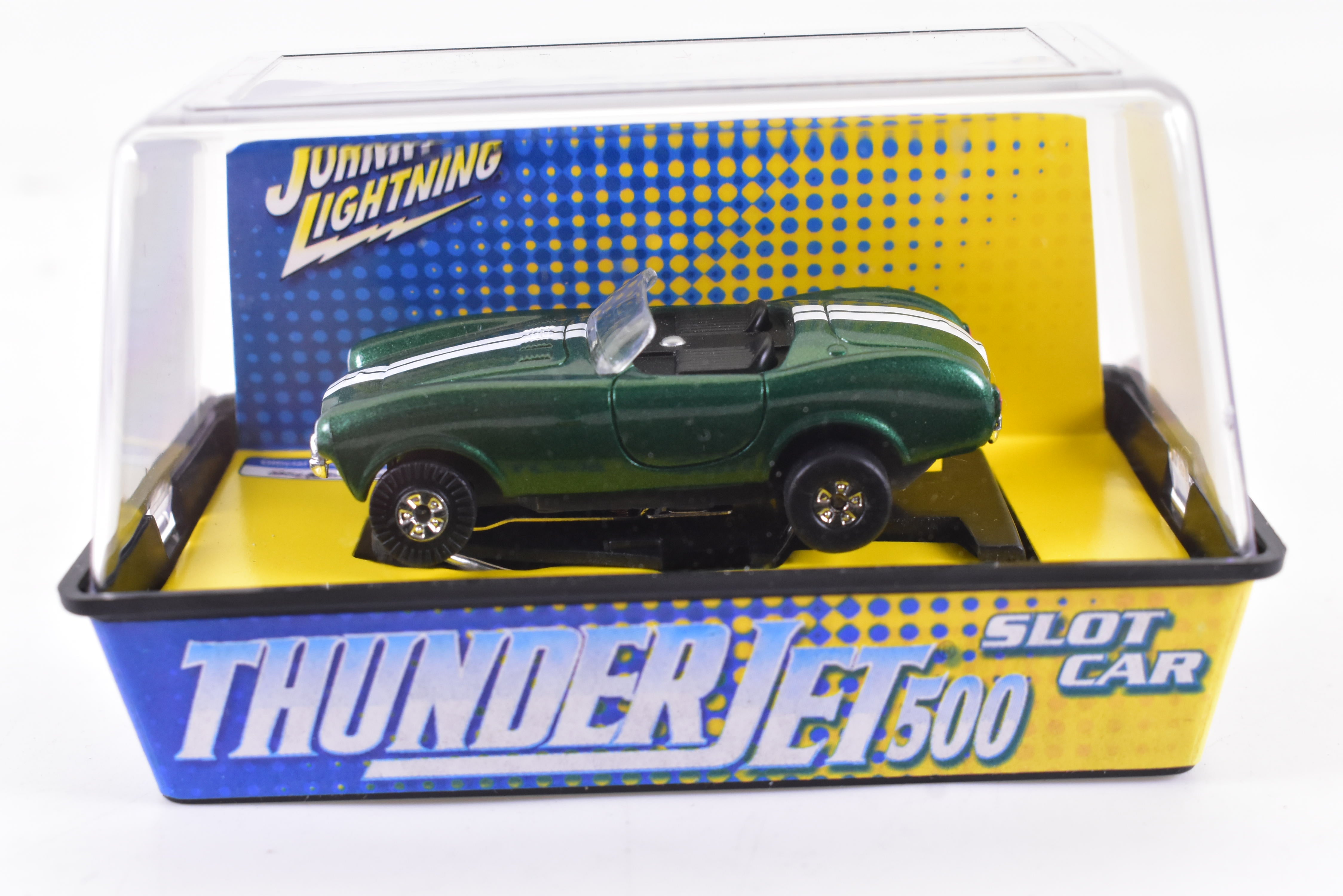 A.C. Cobra Green ThunderJet 500 Ho Scale Racer - Unleash the Speed! | 340-1 | Auto World