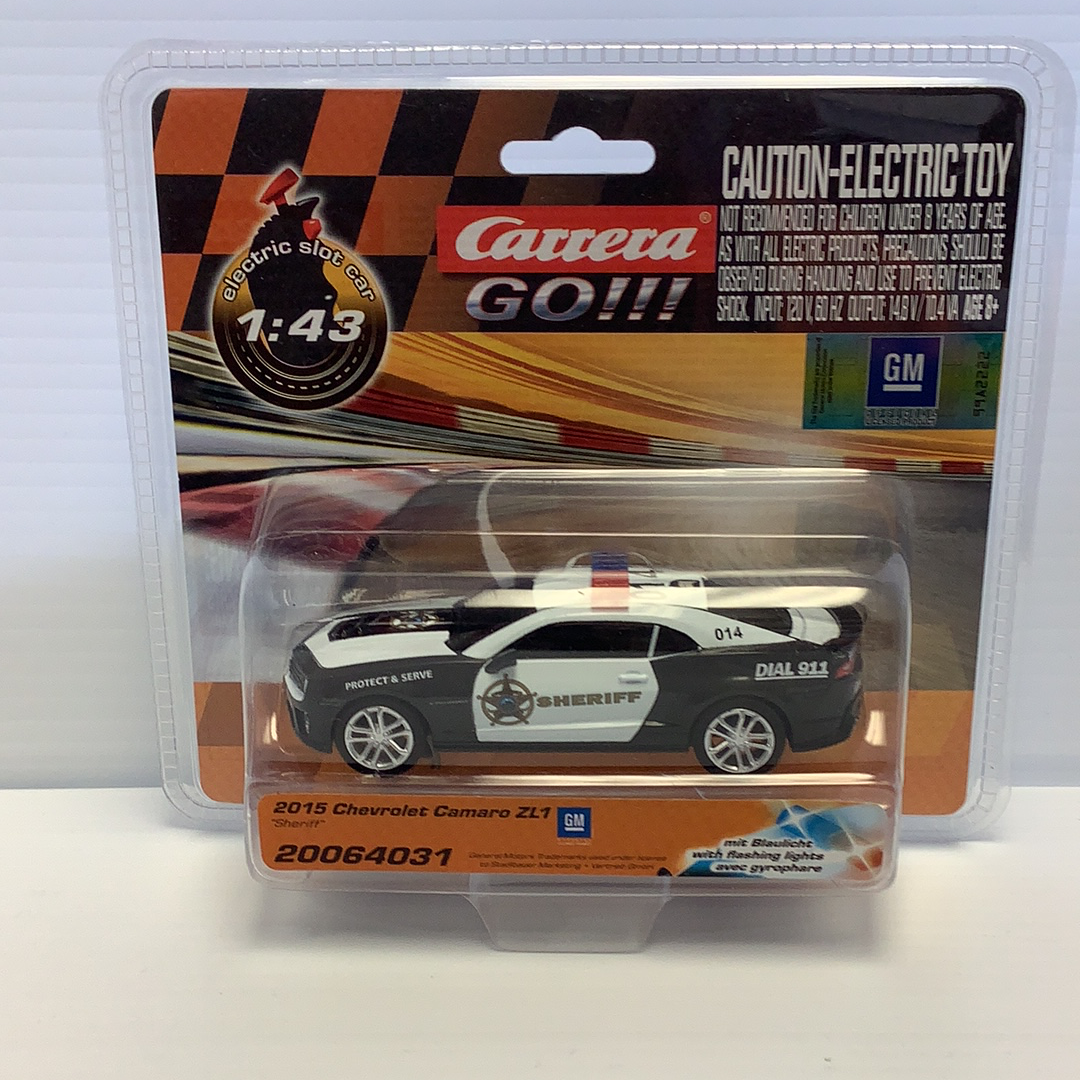 2015 Chevrolet Camaro ZL1 Sheriff - Carrera Go: The Ultimate Police Slot Car!