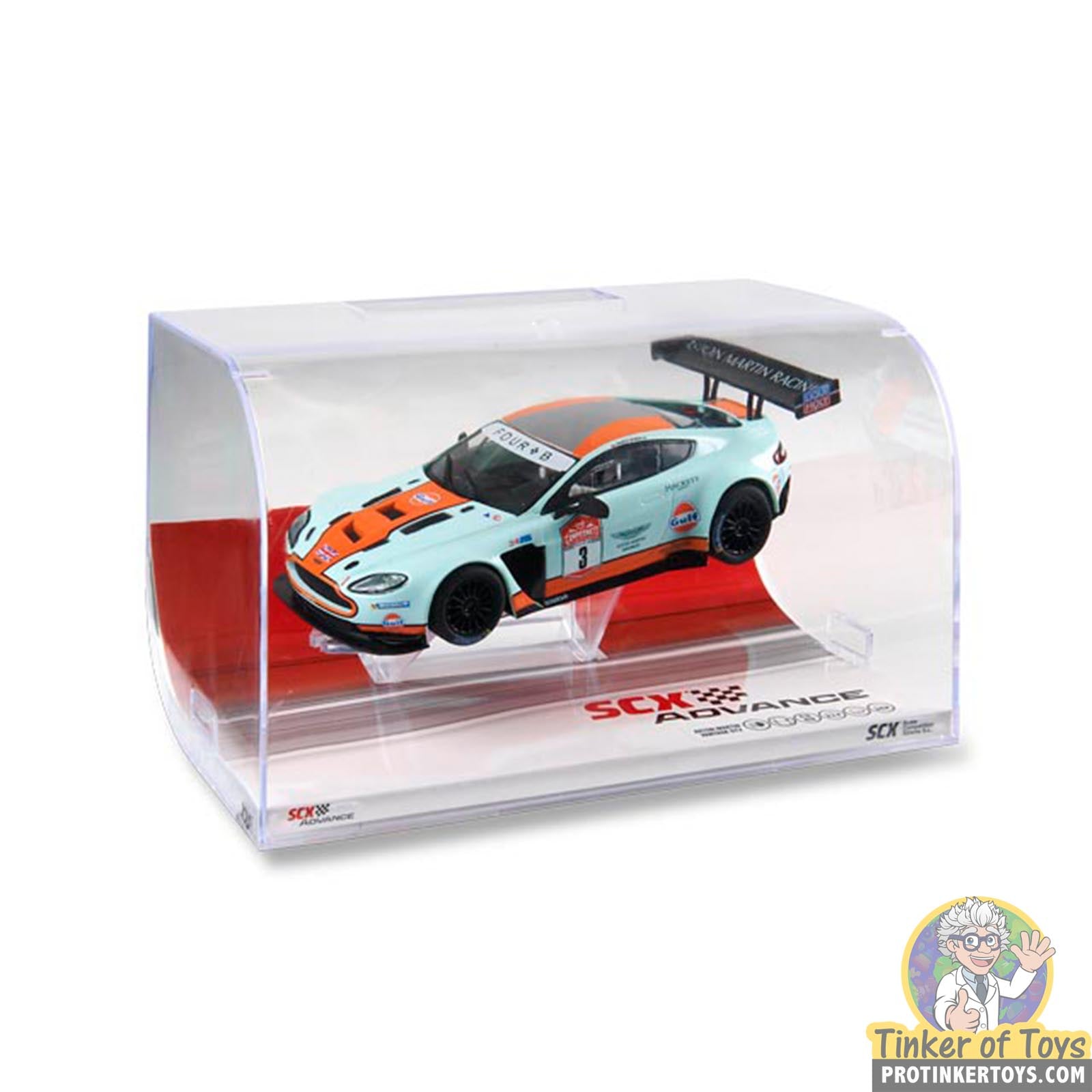 SCX Vantage GT3 - Gulf: The Ultimate 1:32 Scale Racing Machine | E10428X300 | SCX Advance