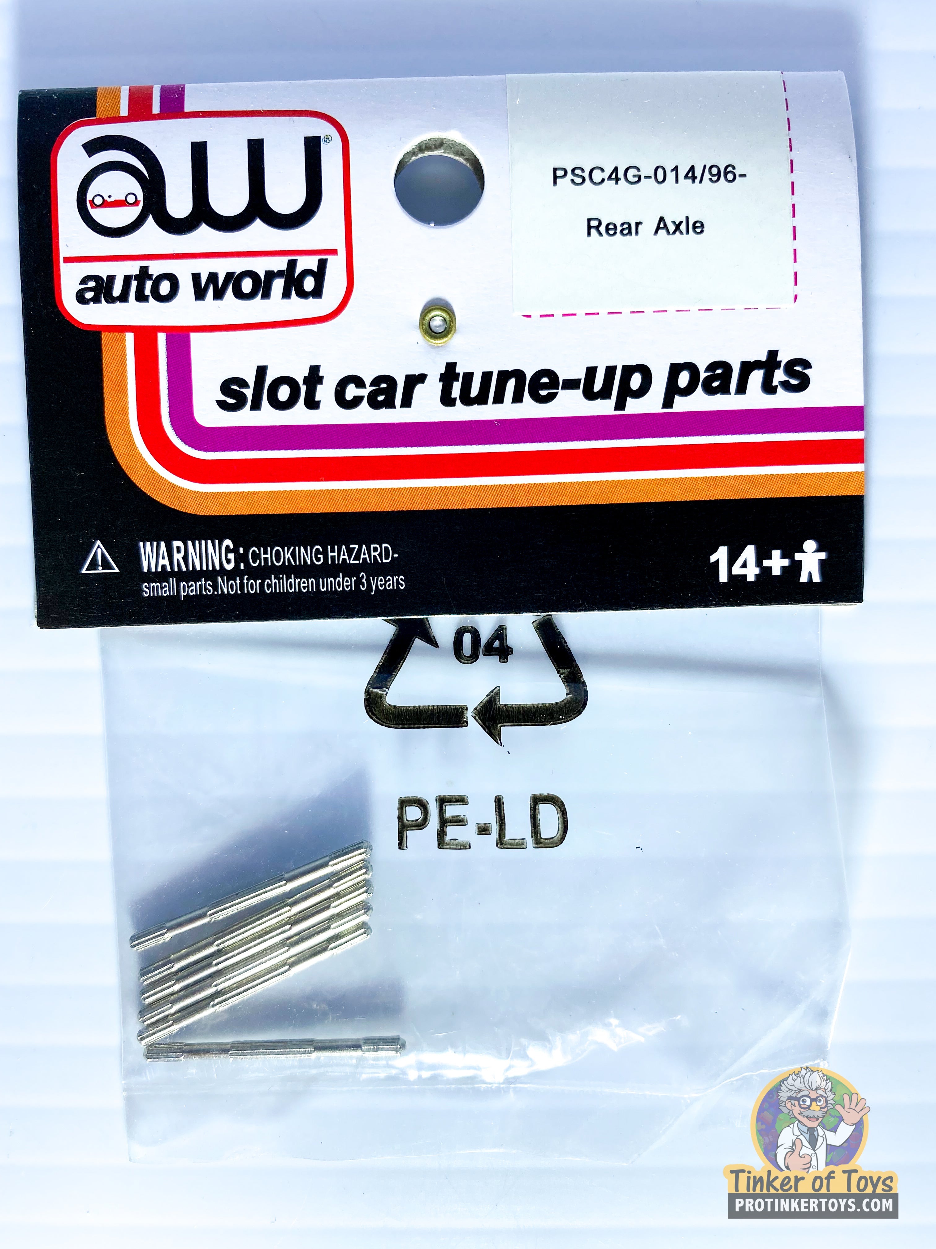 Auto World 4Gear Slot Car Chassis Parts Kit (PSC4G) - Rebuild & Tinker!