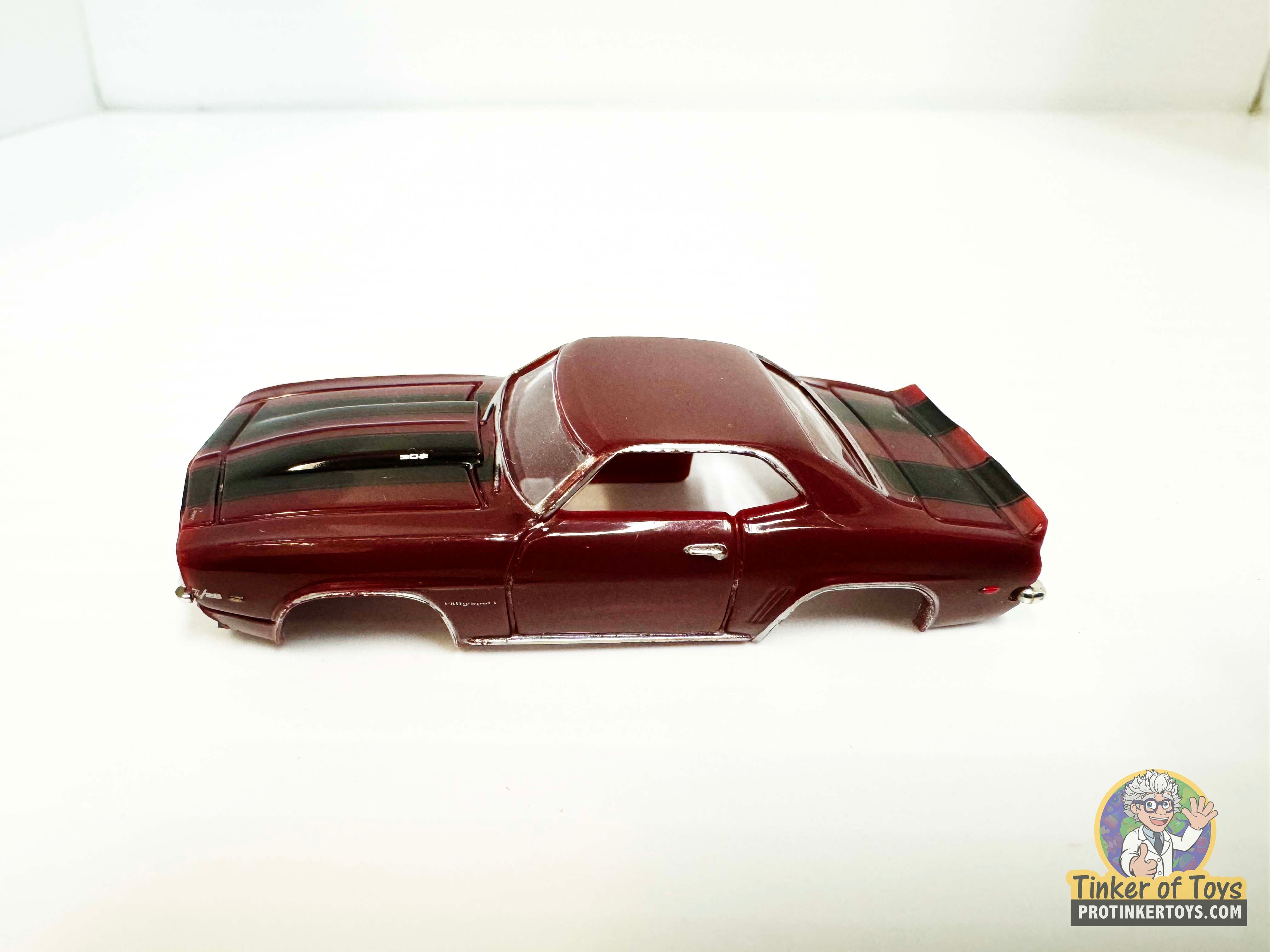Stunning 1969 Camaro Z/28 with Maroon and Black Stripes by Model Motoring