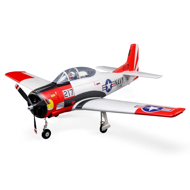 E-flite T-28 Trojan 1.2m BNF Basic with Smart: The Ultimate RC Warbird!
