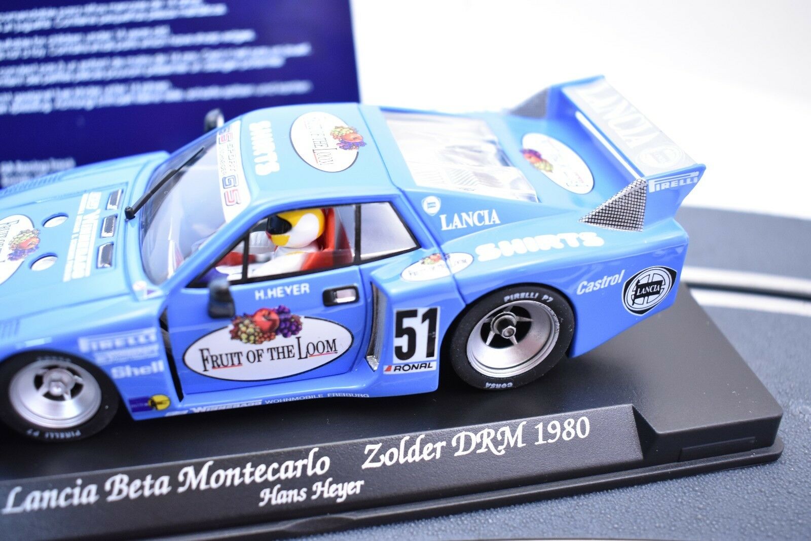 1980 Lancia Beta Montecarlo Zolder DRM - Fly Car GB35L - A Classic Racing Gem