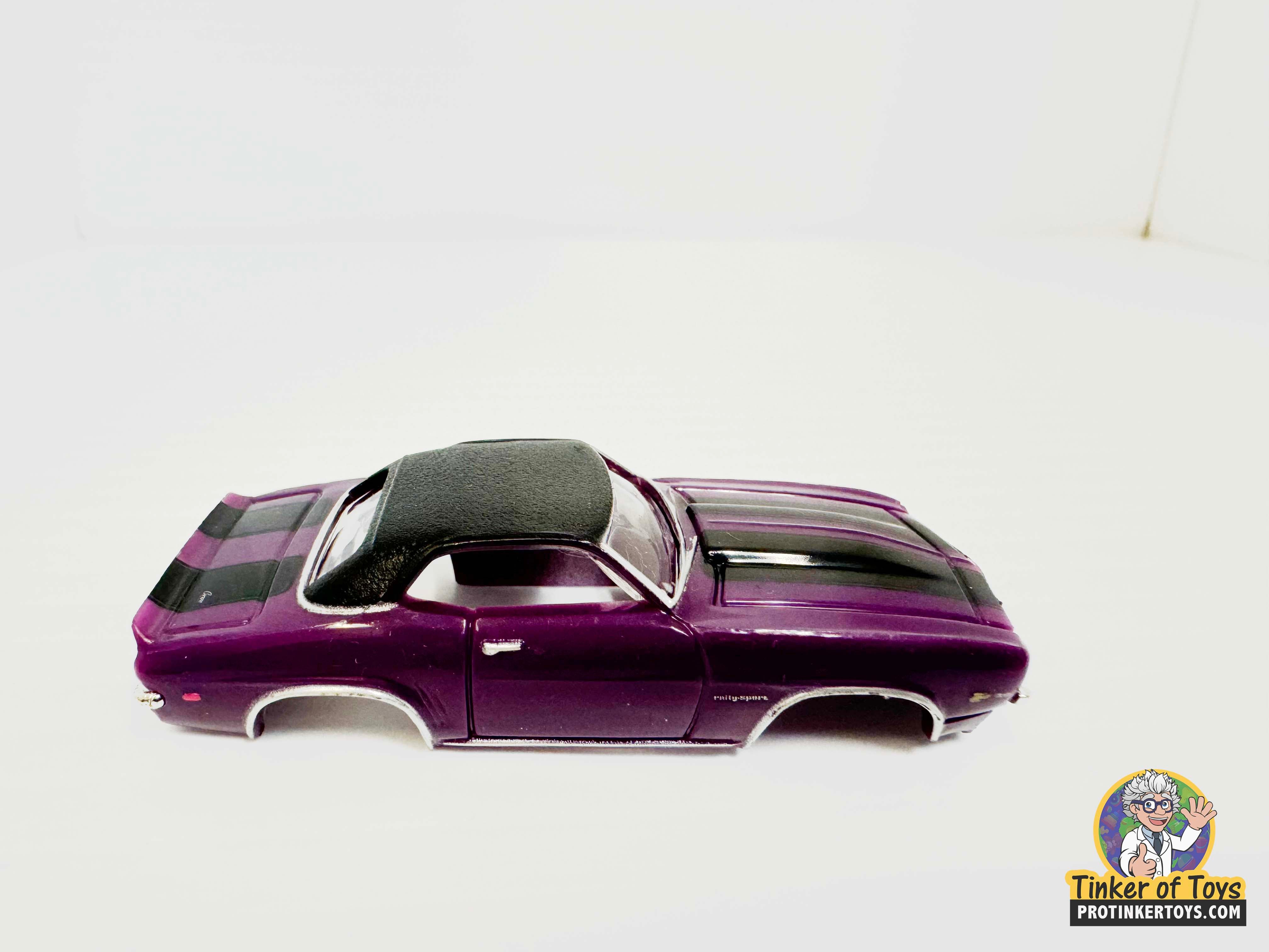 1969 Camaro RS Convertible with Stunning Purple and Black Stripes - Model Motoring MM07072