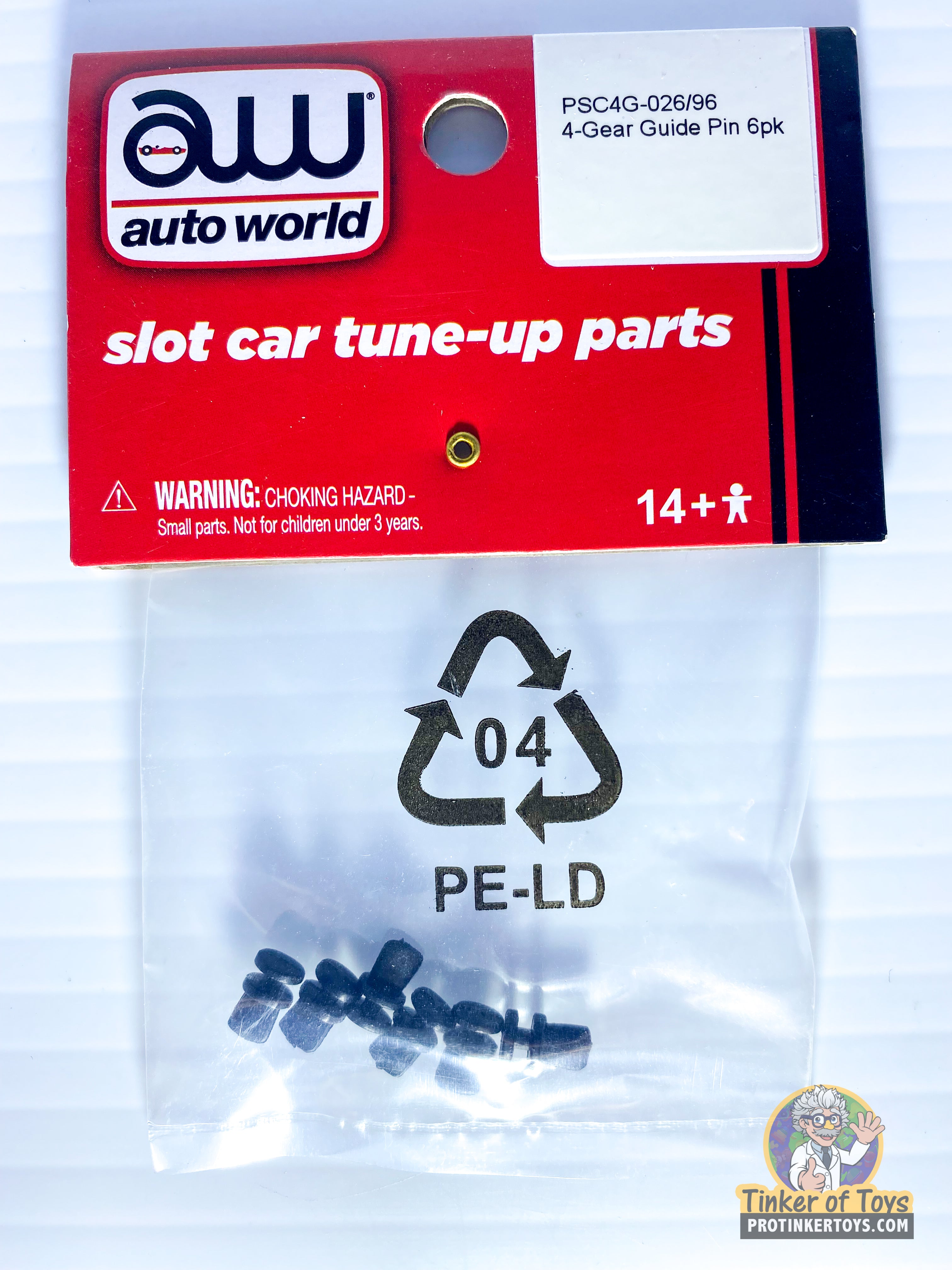Auto World 4Gear Slot Car Chassis Parts Kit (PSC4G) - Rebuild & Tinker!