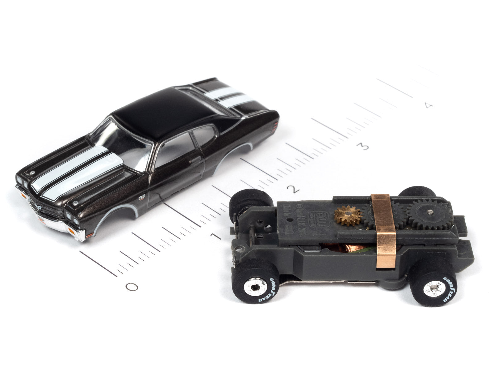 Auto World's Thunderjet Release 1 Slot Car Set - OK Used Cars SC377: A Racing Sensation!