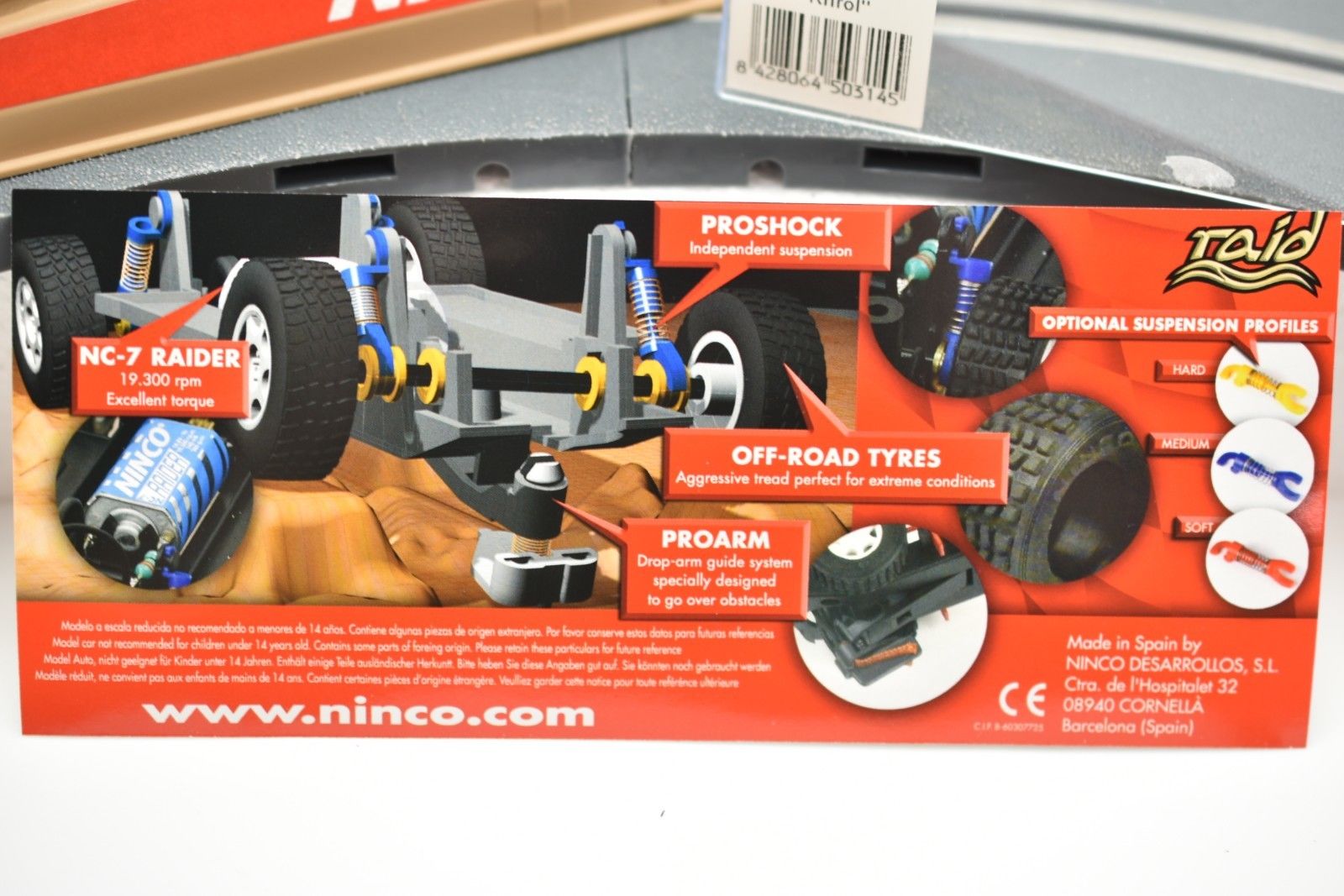 Ninco 1/32 Mitsubishi Pajero 'Khrol' 4x4 Slot Car - Thrilling Off - Road Adventure!