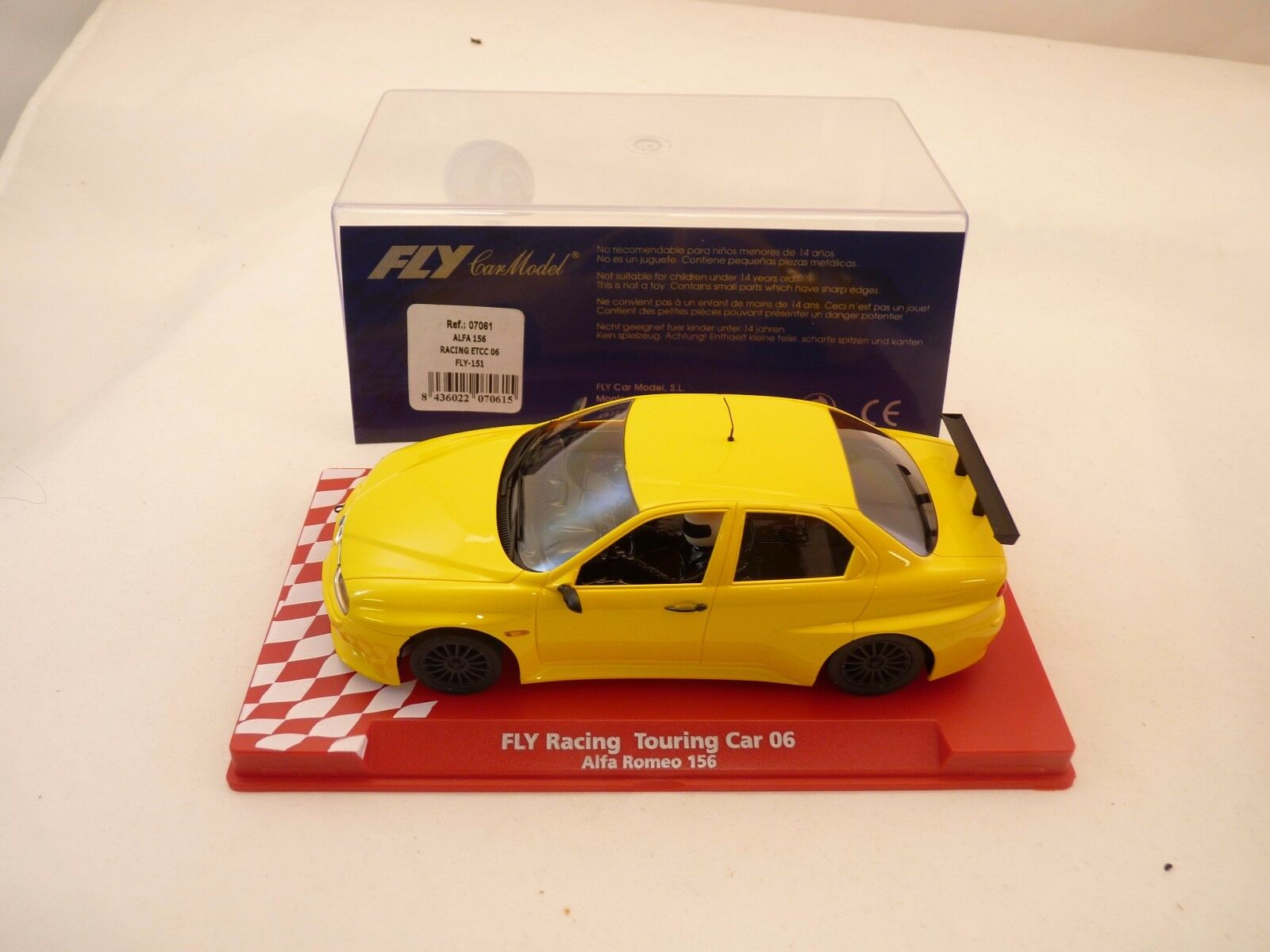 Alfa Romeo 156 FLY Racing Touring Car 06 #07061 - The Thrilling Fly Car