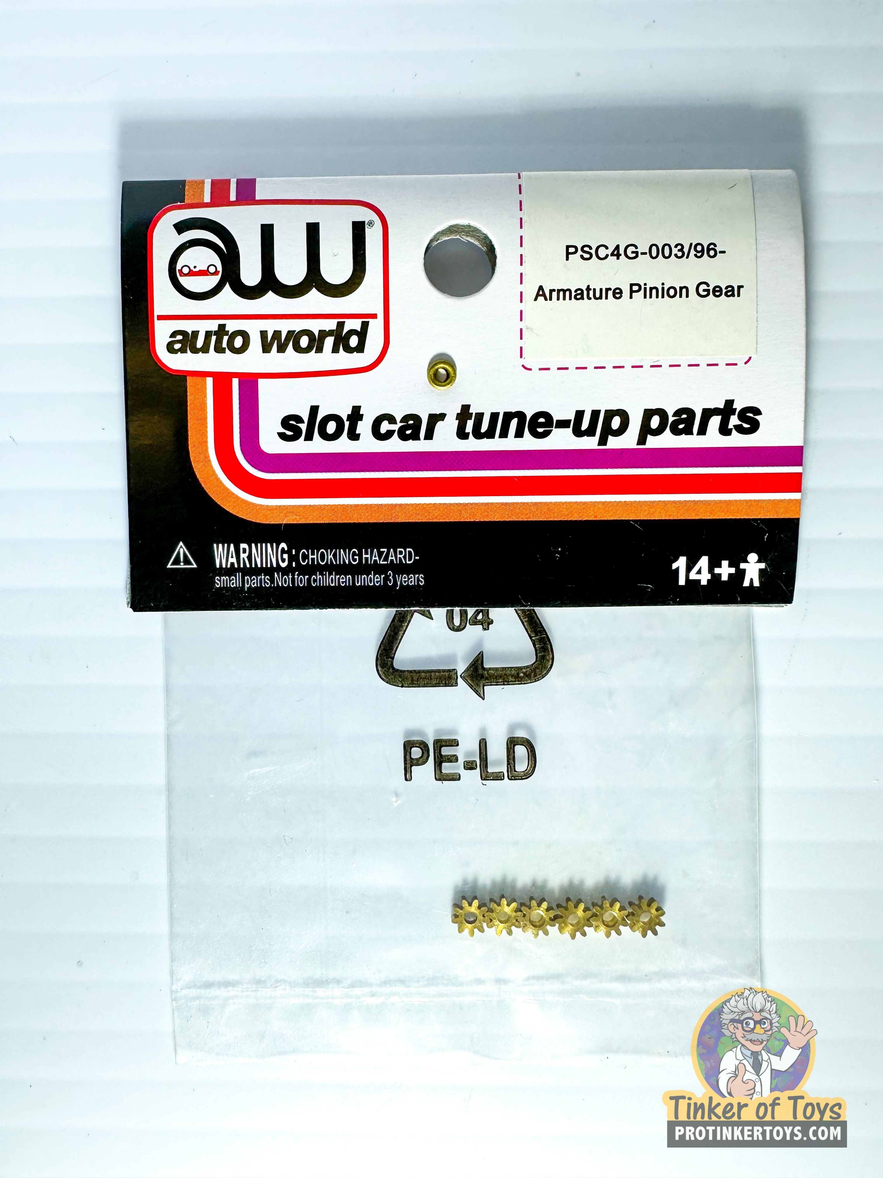 Auto World 4Gear Slot Car Chassis Parts Kit (PSC4G) - Rebuild & Tinker!