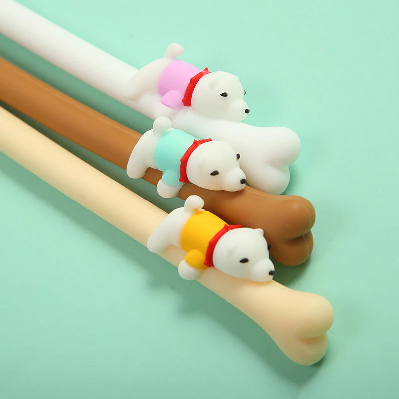 Puppy Bone Wiggle Gel Pen BC Mini - Your Ideal Writing Companion