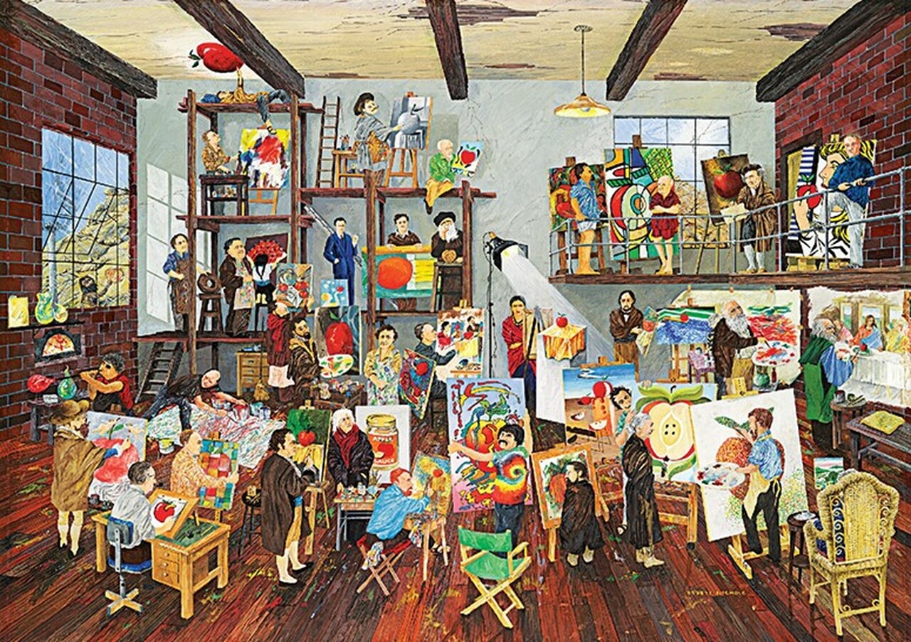 PuzzleLife Great Artist 1000-Piece Puzzle - PLF1341