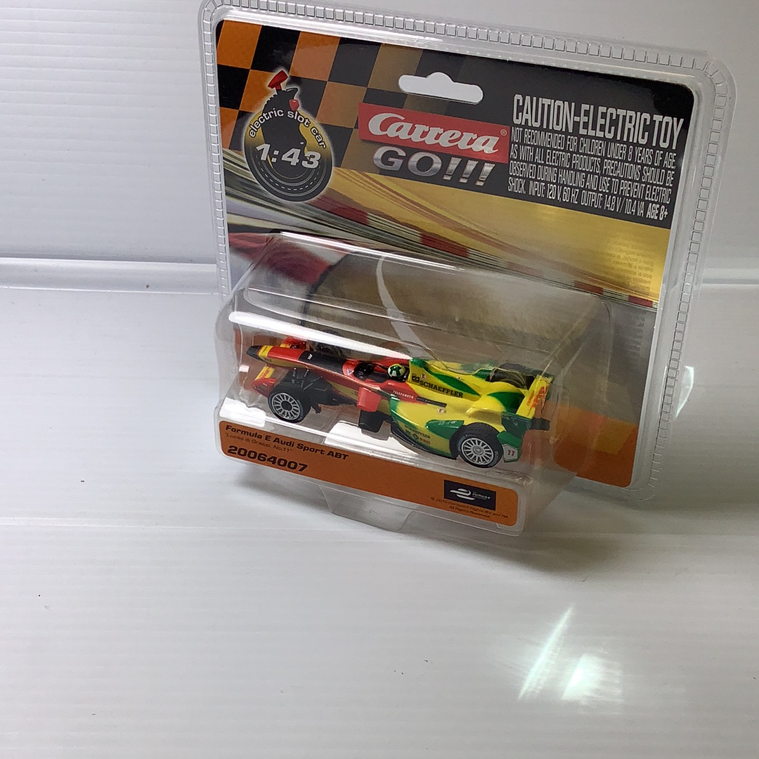 Thrilling Formula E Audi Sport ABT Carrera Go Slot Car - 20064007