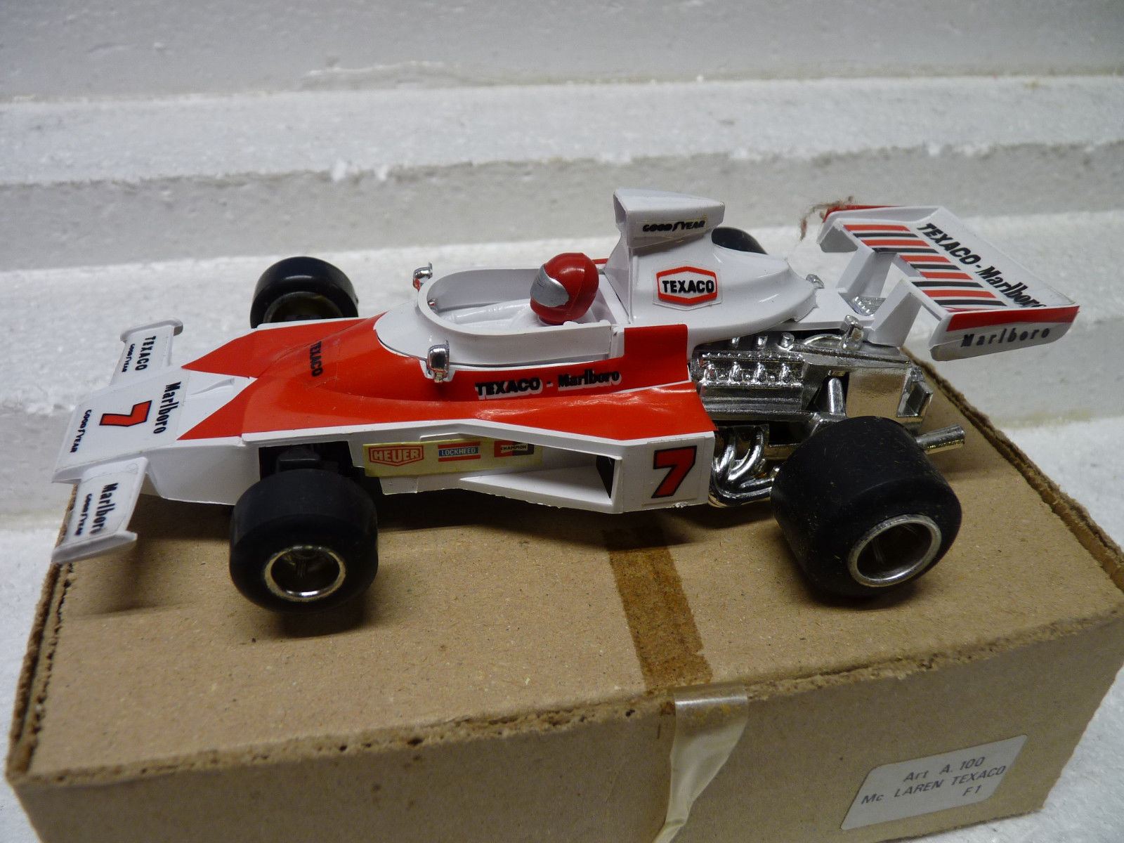 McLaren Texaco ART A.100 Polistil Evolution - An Unbeatable Slot Car!