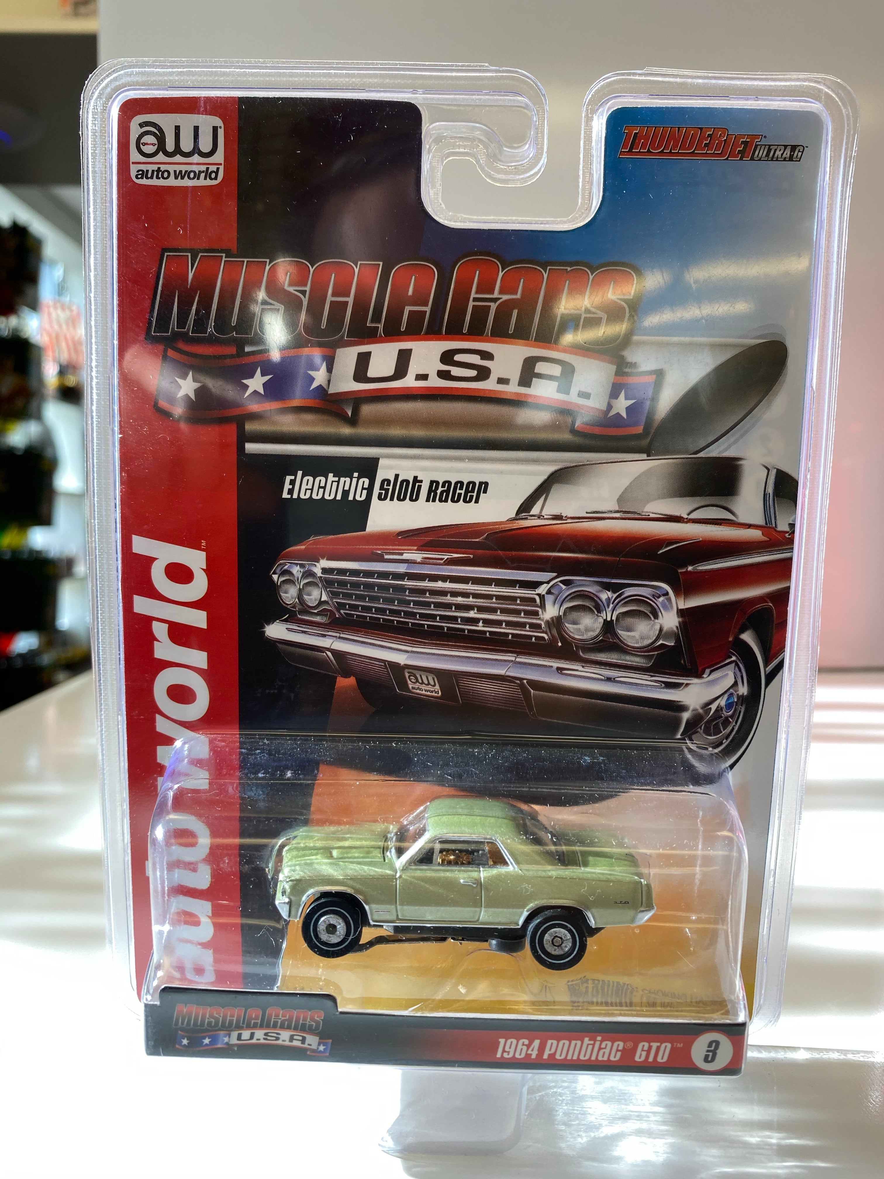Auto World Thunderjet R25 USA Muscle Cars SC340 - The Ultimate Slot Car Collection