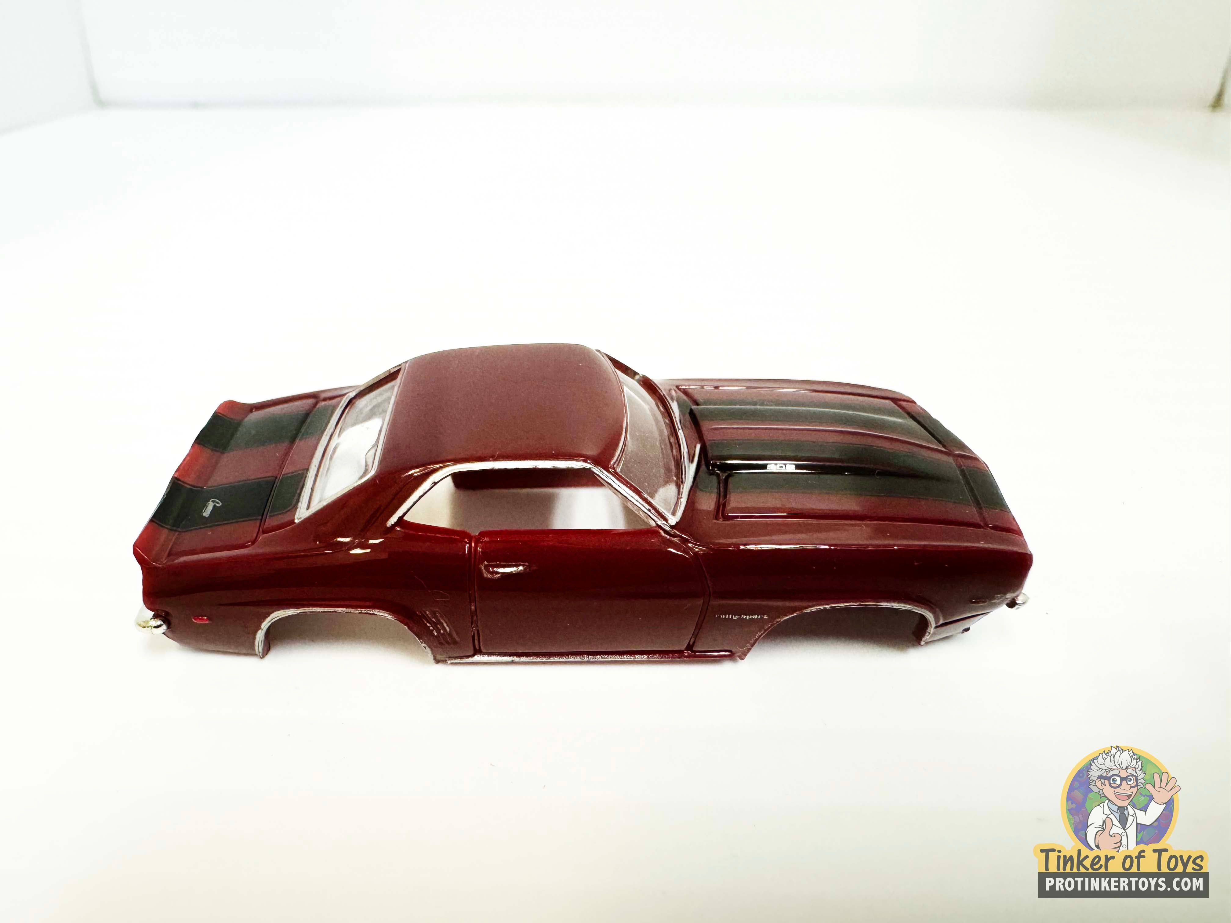 Stunning 1969 Camaro Z/28 with Maroon and Black Stripes by Model Motoring