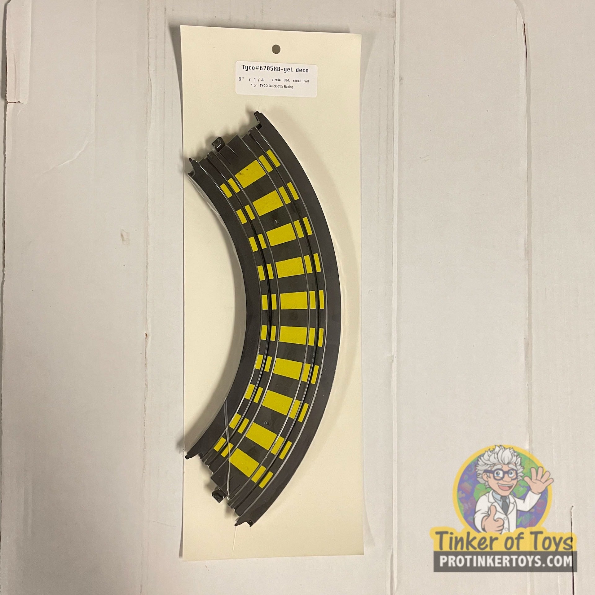 Tyco 9' Radius 1/4 Curve 2-Pack Quick-Clik Racing Track - 6705Y