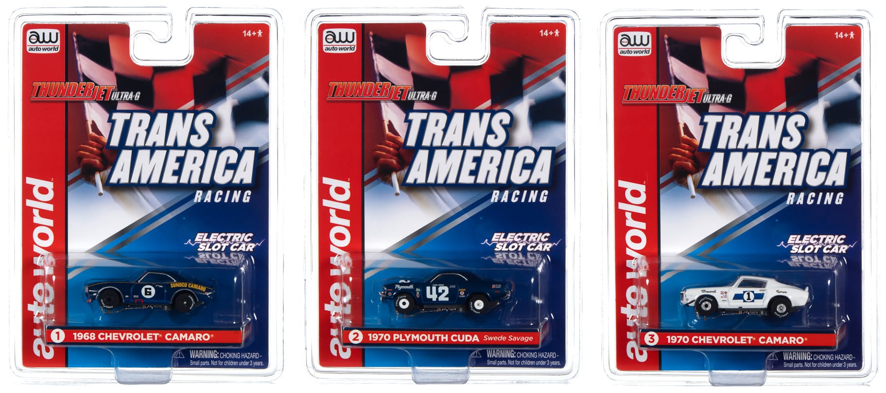 Auto World Trans Am Racers Thunderjet Release 32 - SC362: High - Speed Slot Cars!