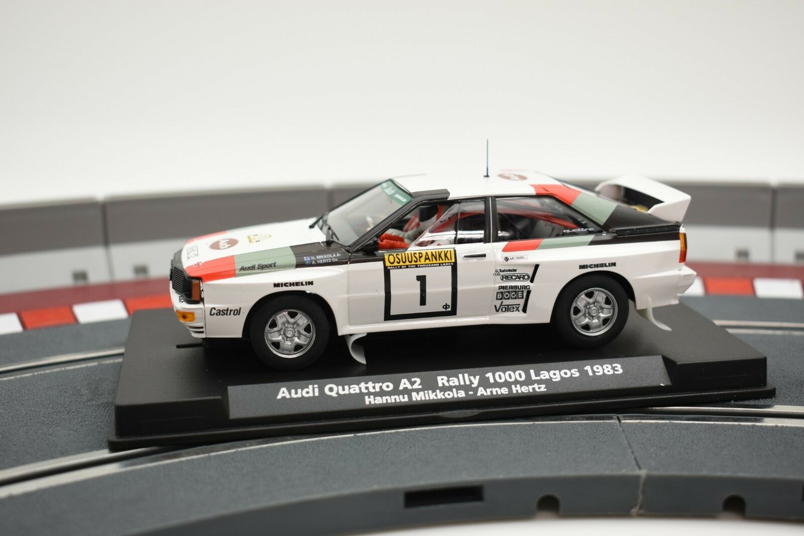 1983 Audi Quattro A2 Rally 1000 Lagos - Fly Car 88226: A Thrilling Slot Car!