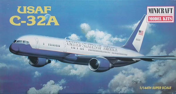 Second Chance USAF C-32A 14451 by Minicraft - A Unique Collectible!