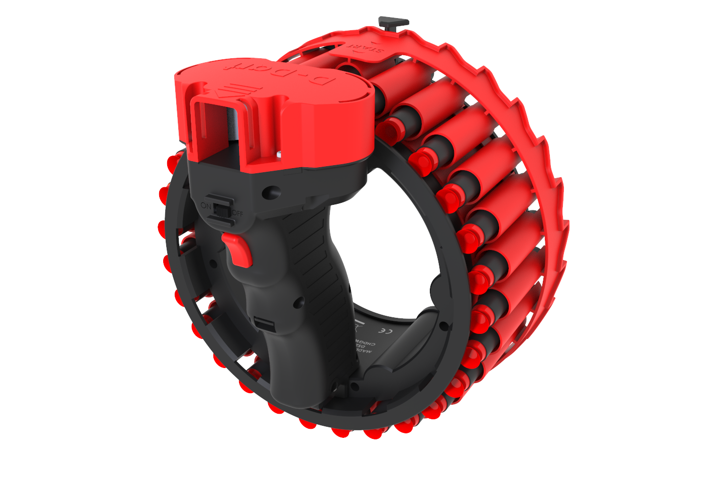 D Dart Tempest V2 - The Ultimate Dart Blaster by Bullseye USA