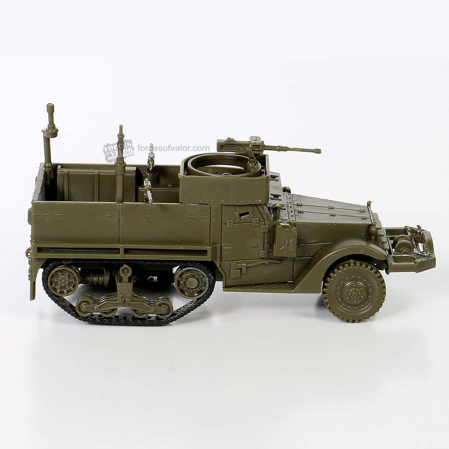 Don't Miss! Waltersons 1:72 Scale U.S. M3A1 Half-Track Kit 873007A