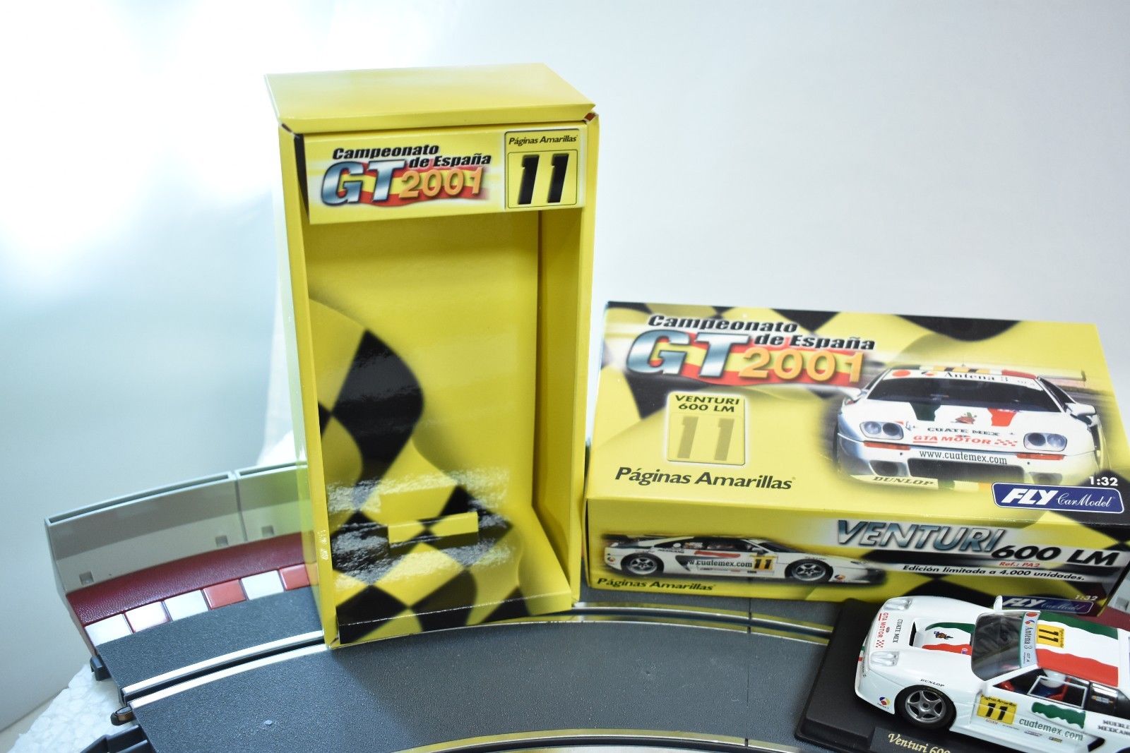 Exciting Venturi 600LM PA2 Fly Car from 2001 Spanish GT Championship