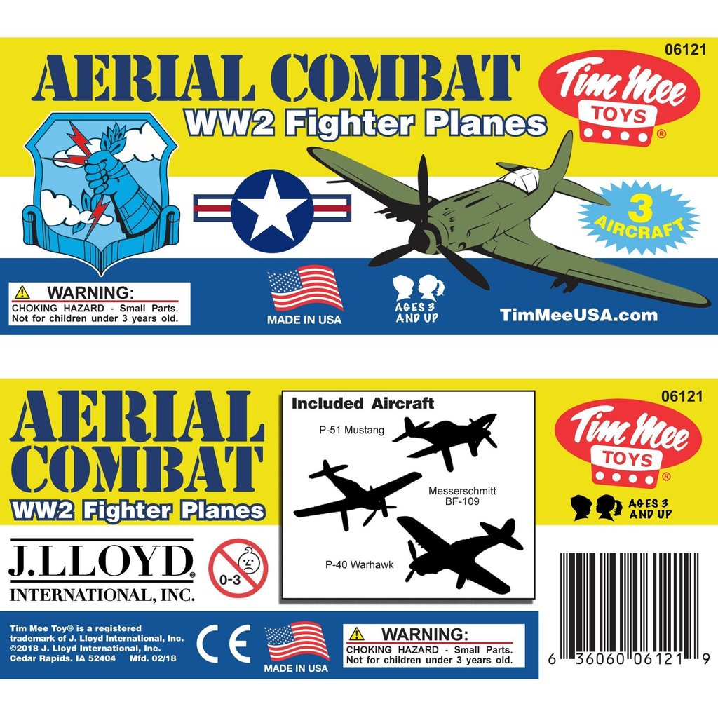 WW2 Fighter Ace Planes - Olive Green | 06121 | Tim Mee - Thrilling Battle Toys!