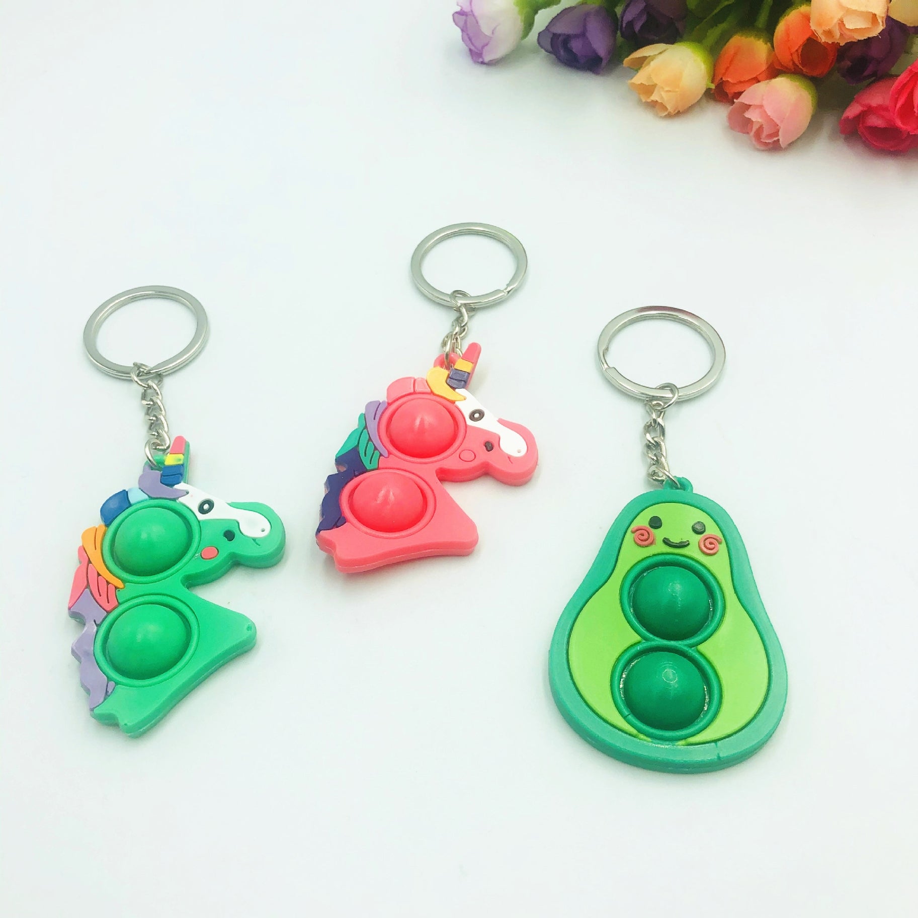 Amazing Fidget Pop - It Fingertip Toy Keychain | FH2928 | Faire