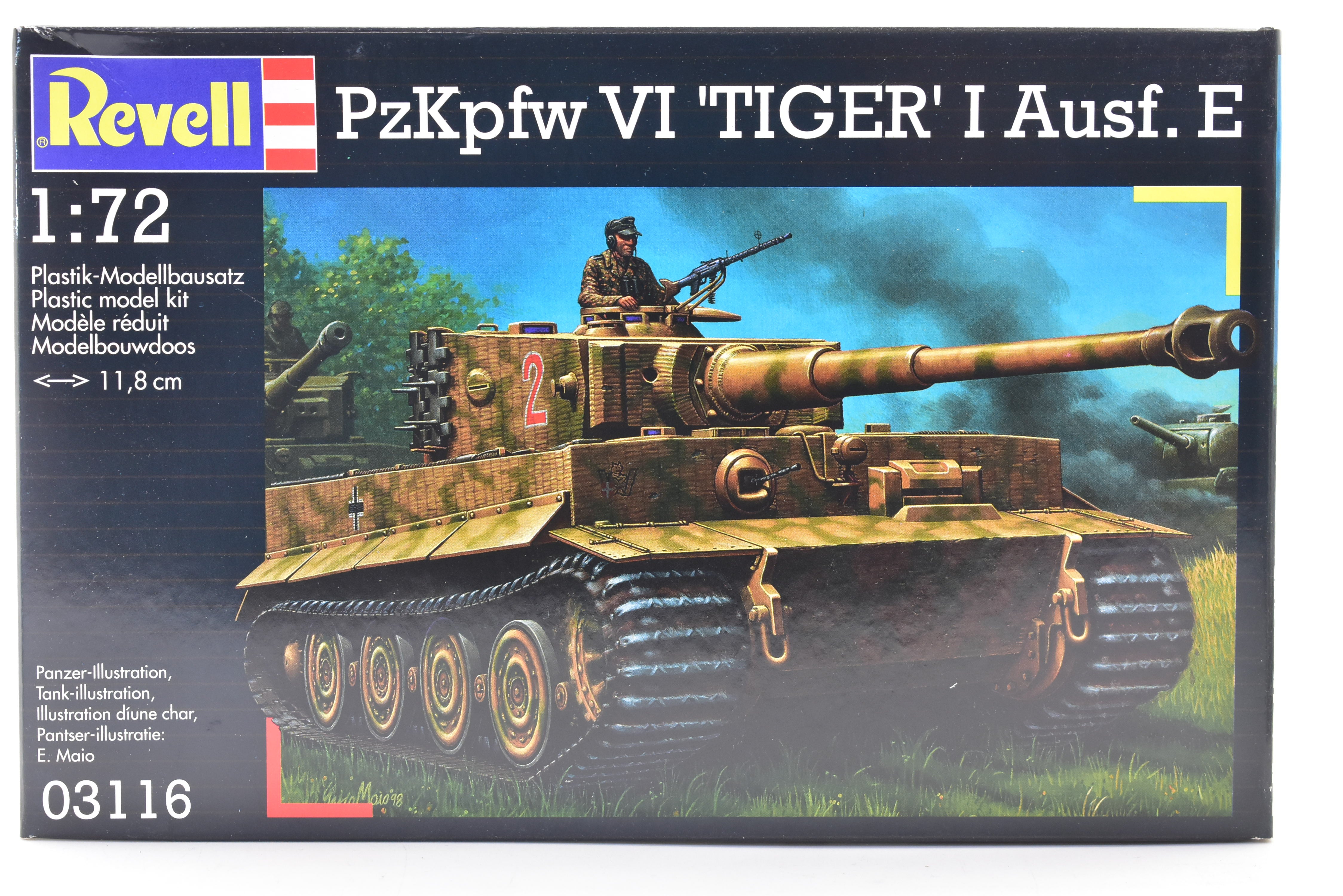 Second Chance! Revell's 1:72 Scale PzKpfw VI 'Tiger' I Ausf.E - 03116