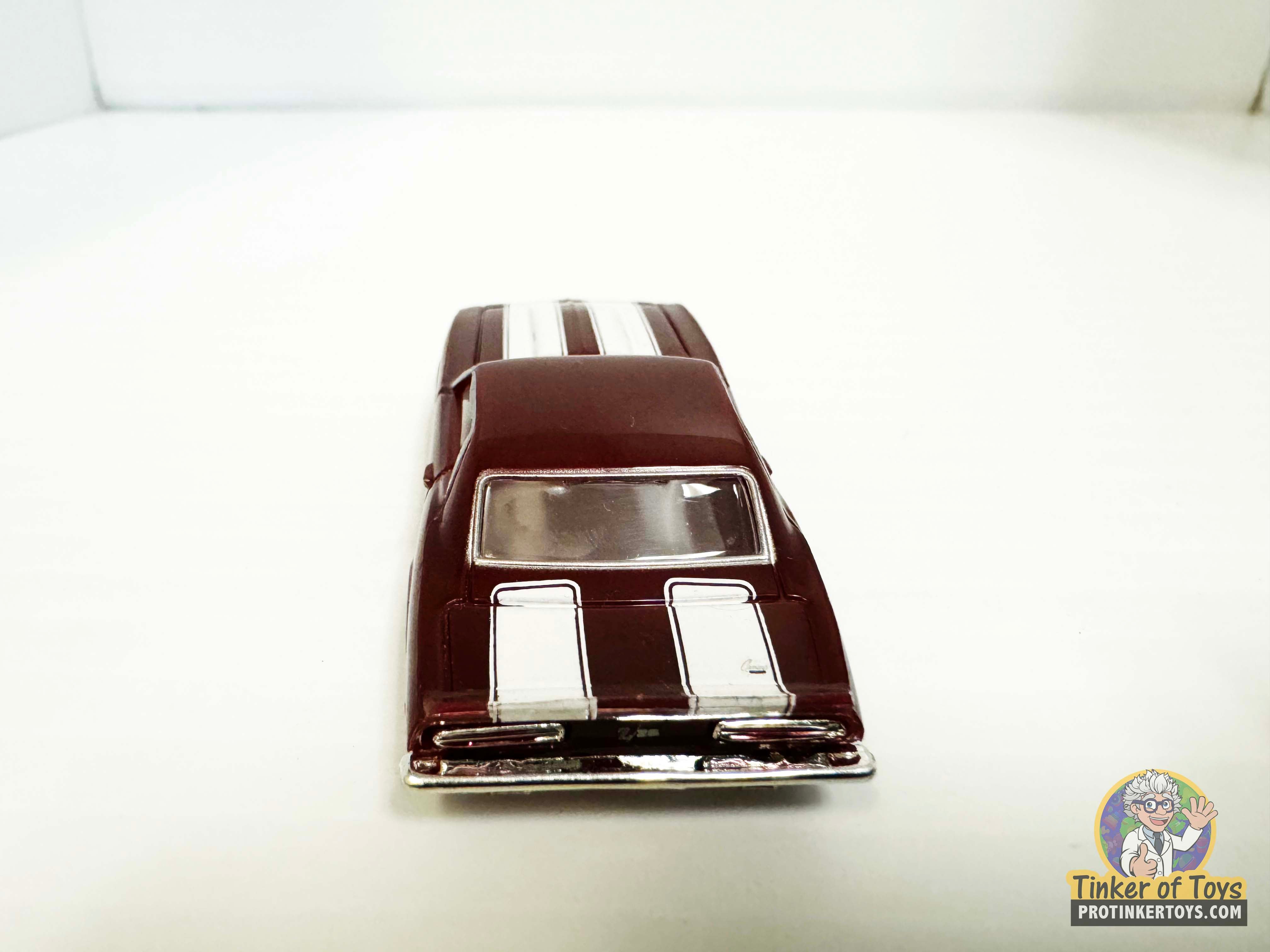 1969 Camaro Z/28 in Stunning Maroon with White Stripes - Model Motoring's Slot Car Gem | MM08051