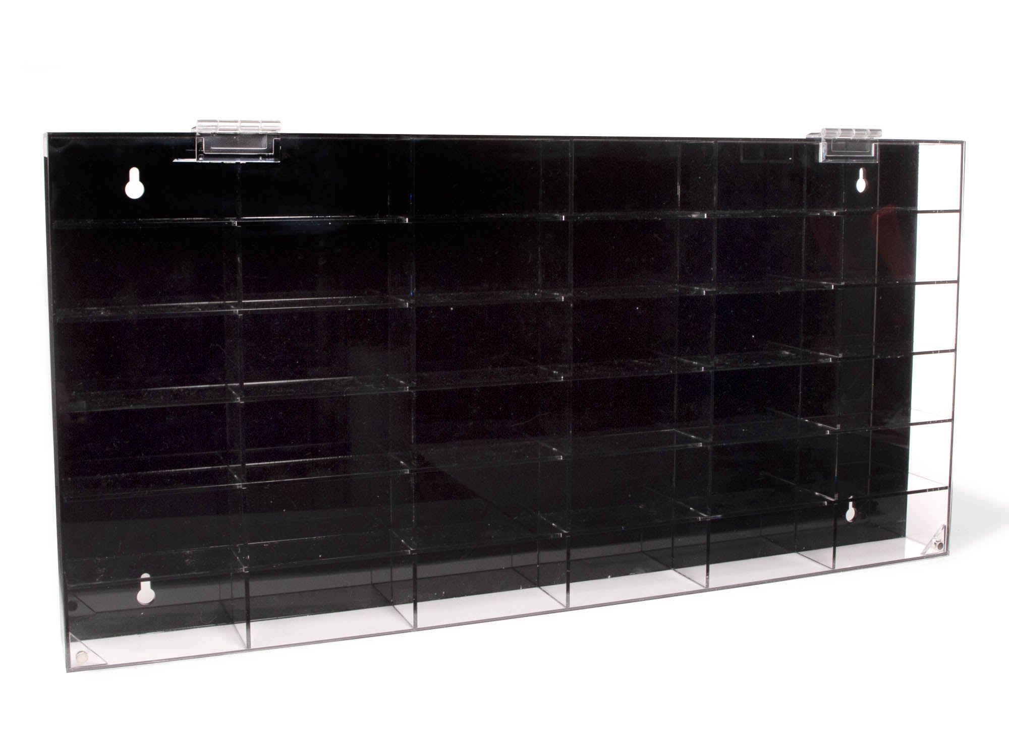 AWDC027 Auto World 1:64 36-Car Acrylic Display Case with Door - The Ultimate Showcase for Your Cars!